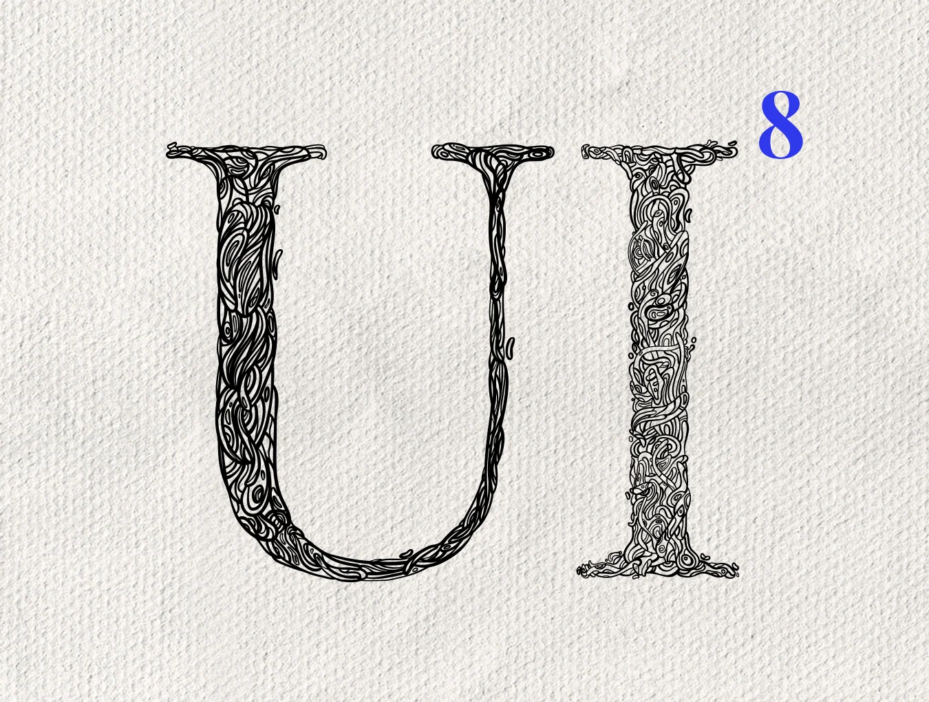 Magic Forest Lettering