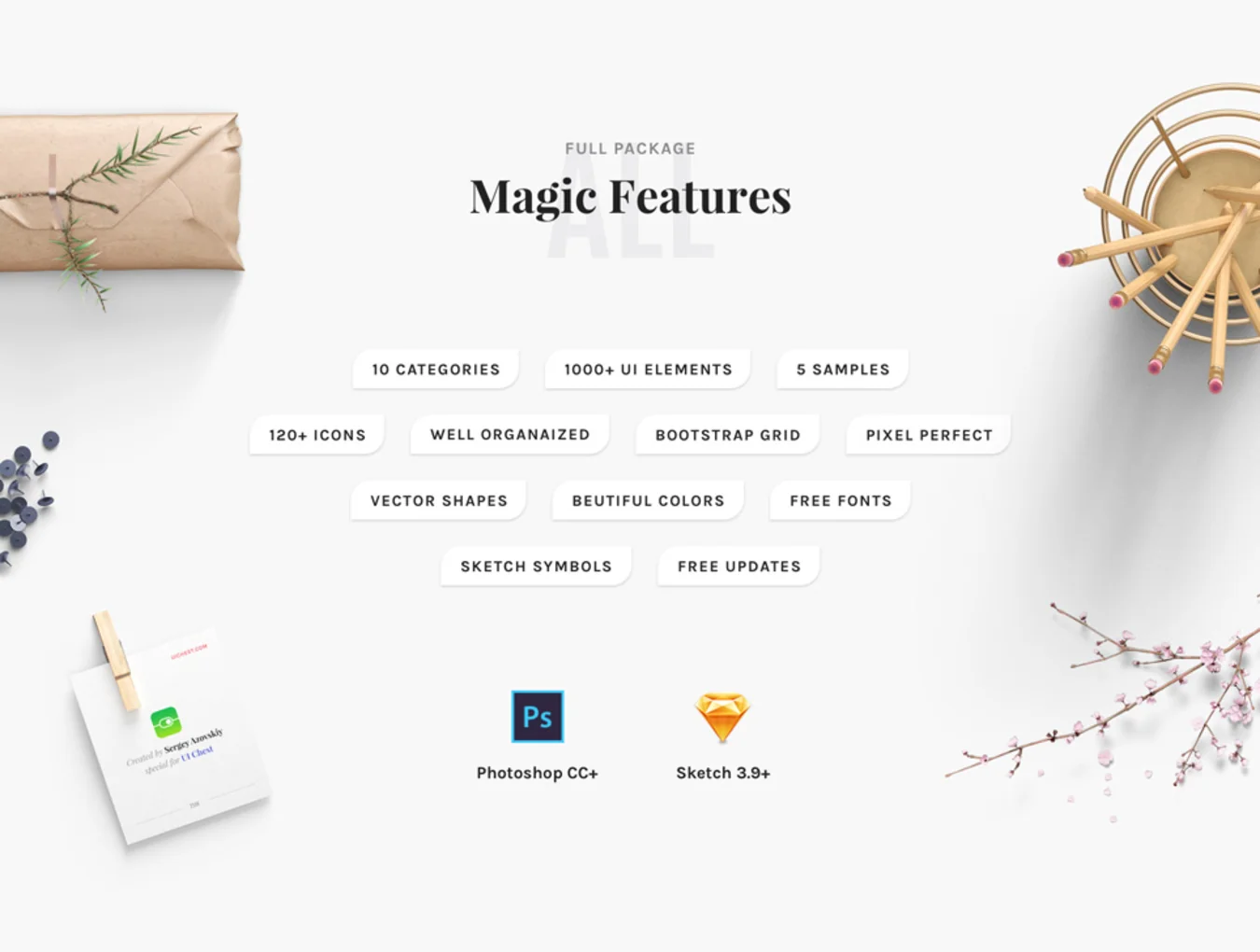 Magic Stone UI Kit 8