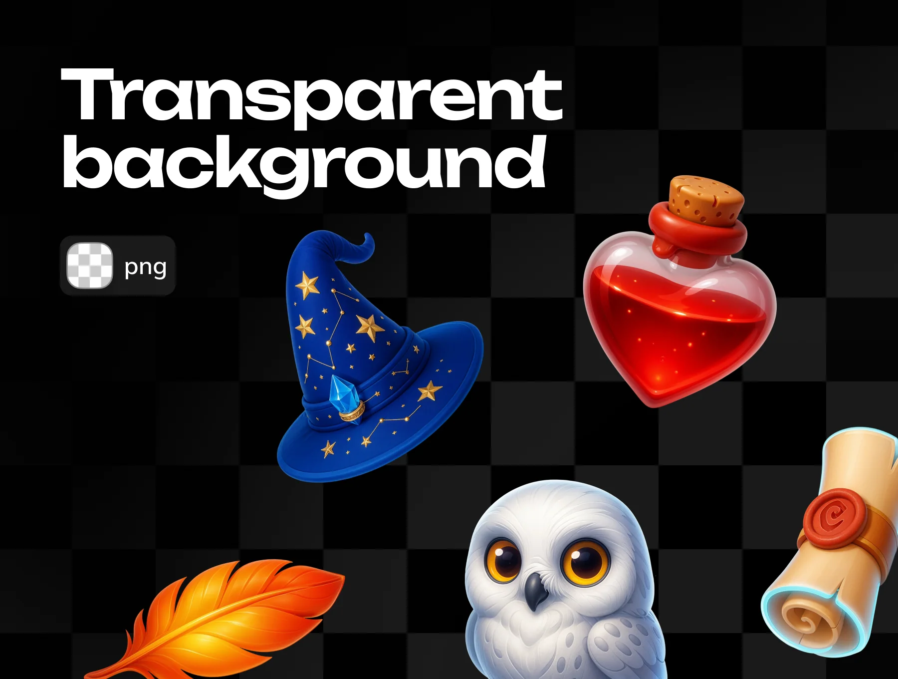 Magical 3d Game Icons 3