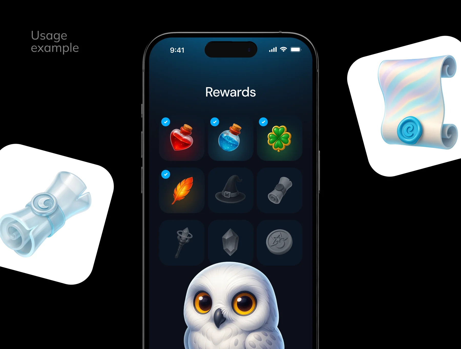 Magical 3d Game Icons 6