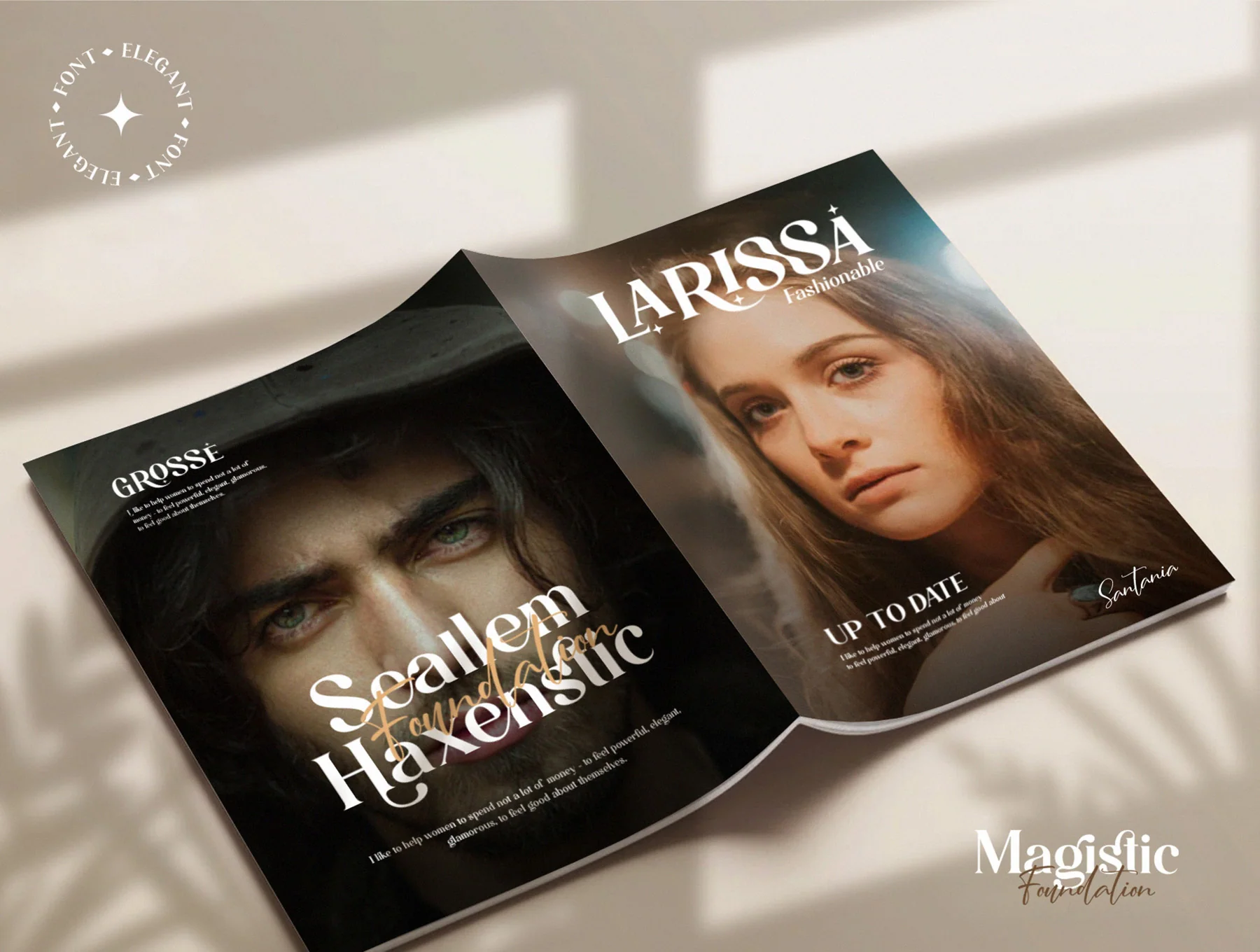 Magistic - Duo Ligature Typeface 7