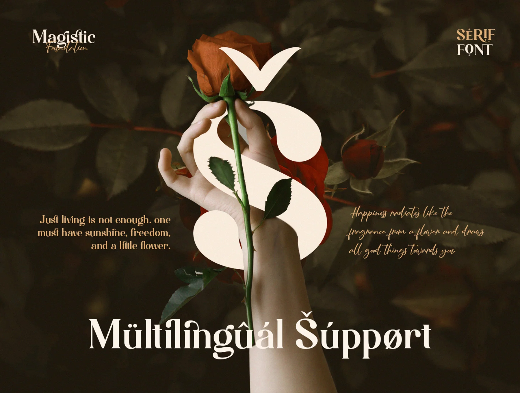 Magistic - Duo Ligature Typeface 8