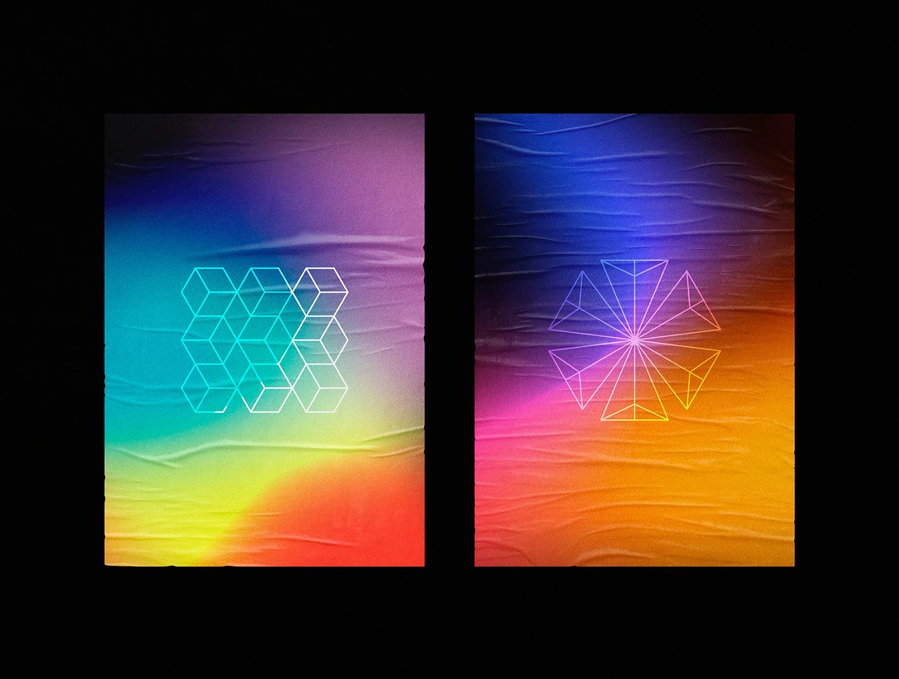 Magma Retro Gradient Textures 7