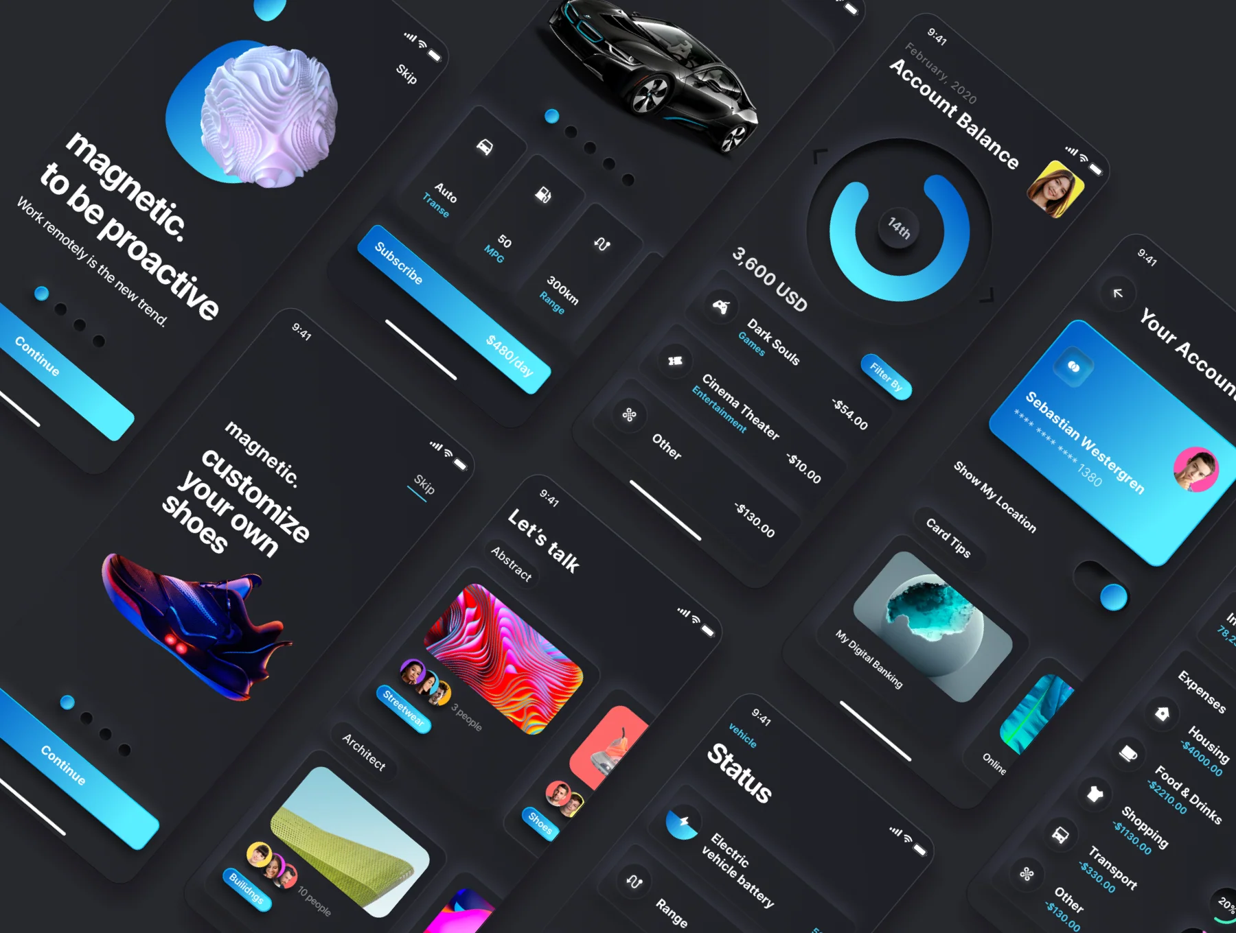Magnetic UI Kit 4