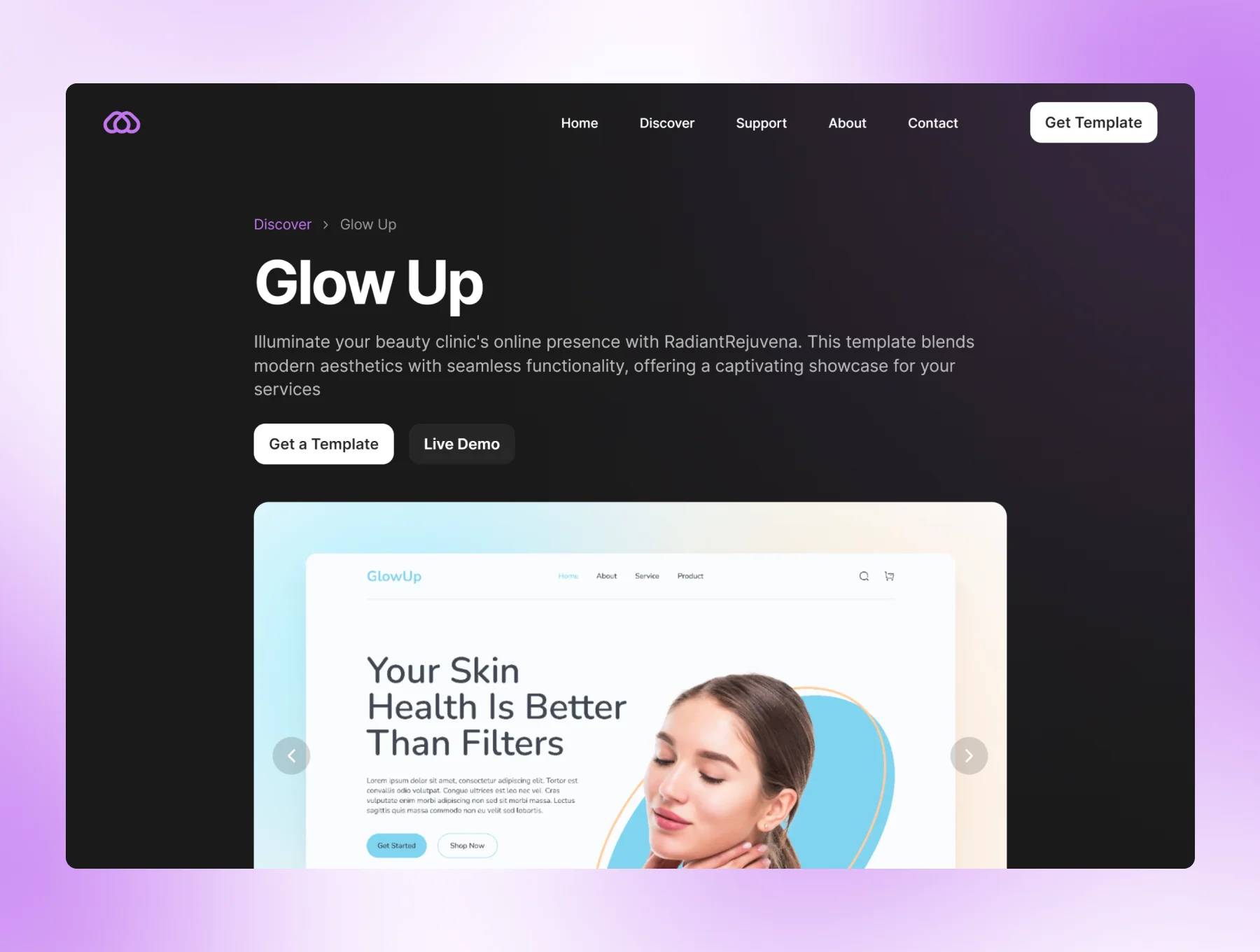Magnify - Marketplace Template for Framer 3