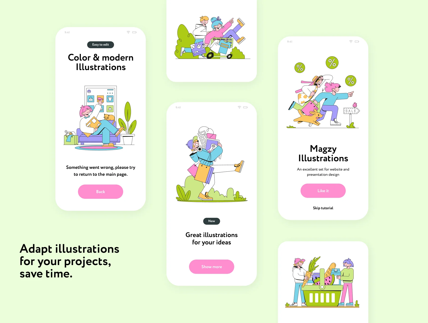 Magzy Ecommerce Illustrations 3