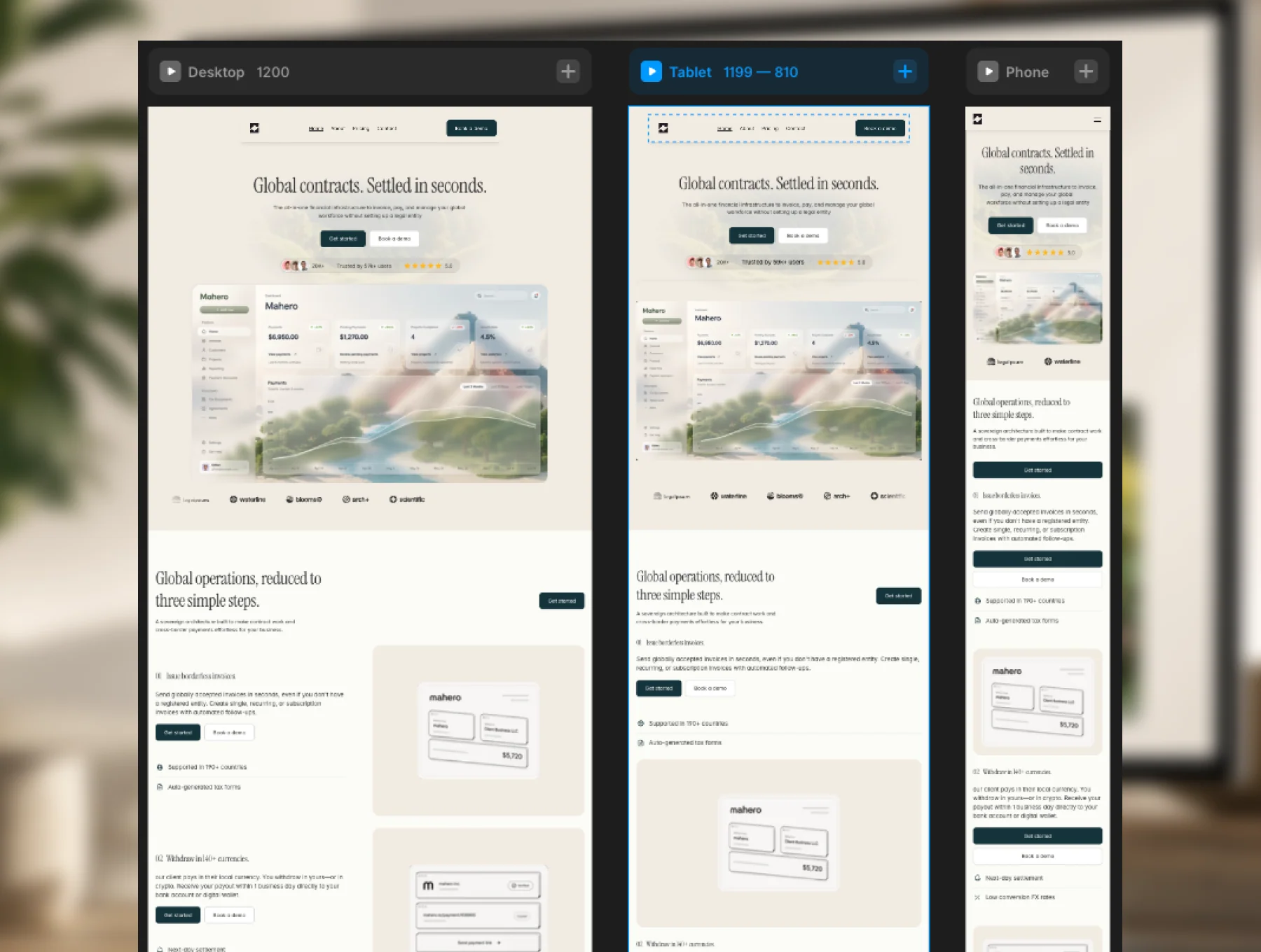 Mahero - Premium FinTech & SaaS Framer Template 6
