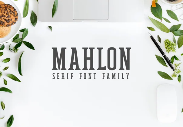 Mahlon Serif Font Family