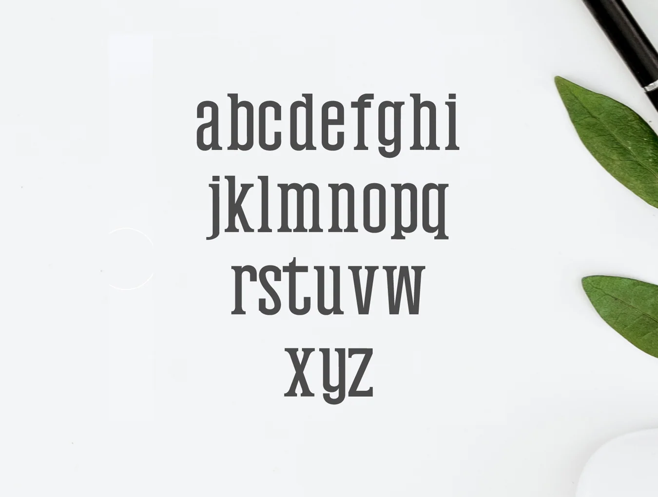 Mahlon Serif Font Family 3