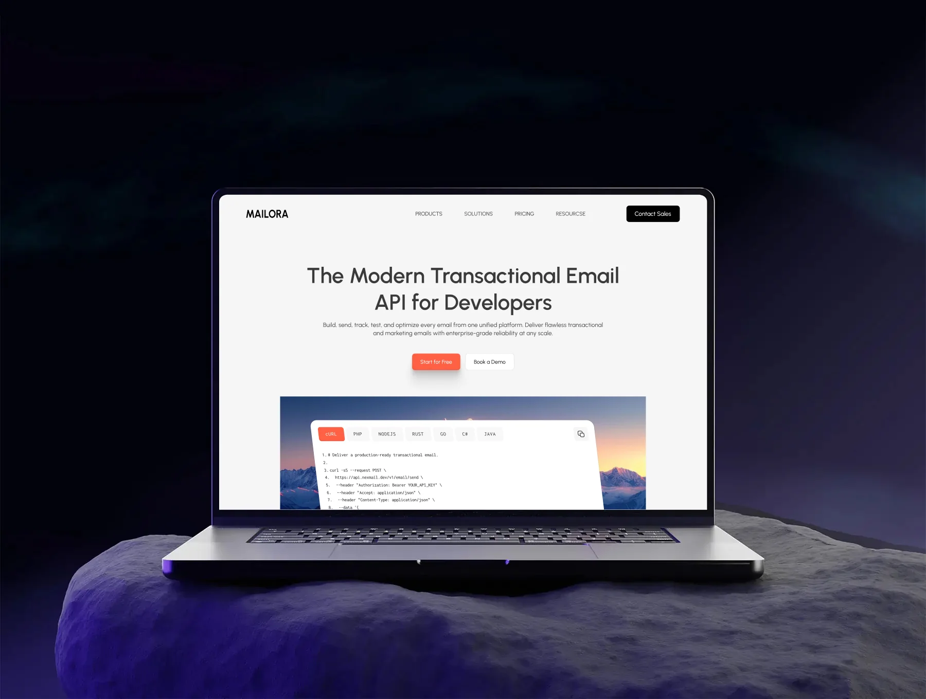 MAILORA — Transactional Email API for Developers 6