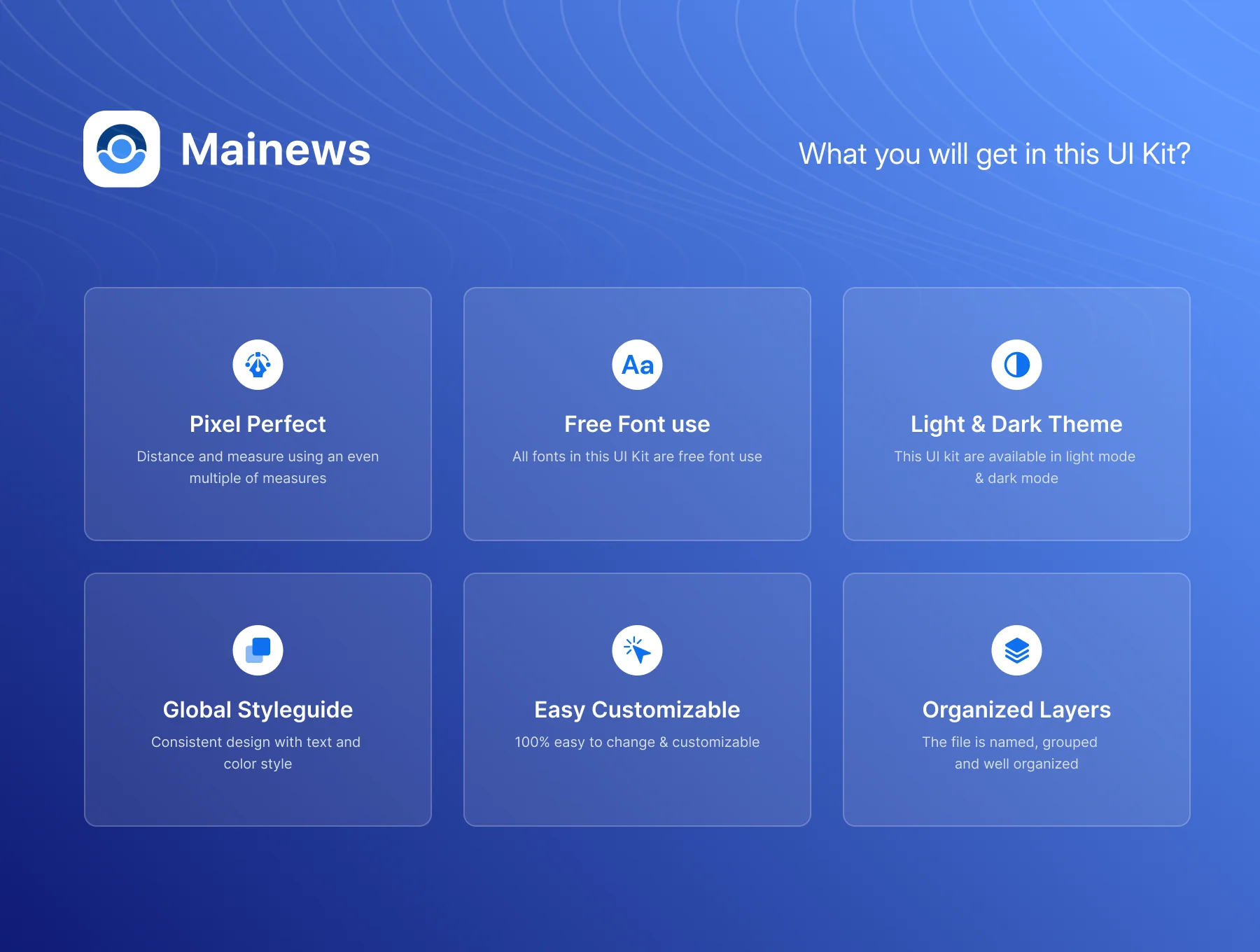 Mainews - News App Mobile UI Kit 4