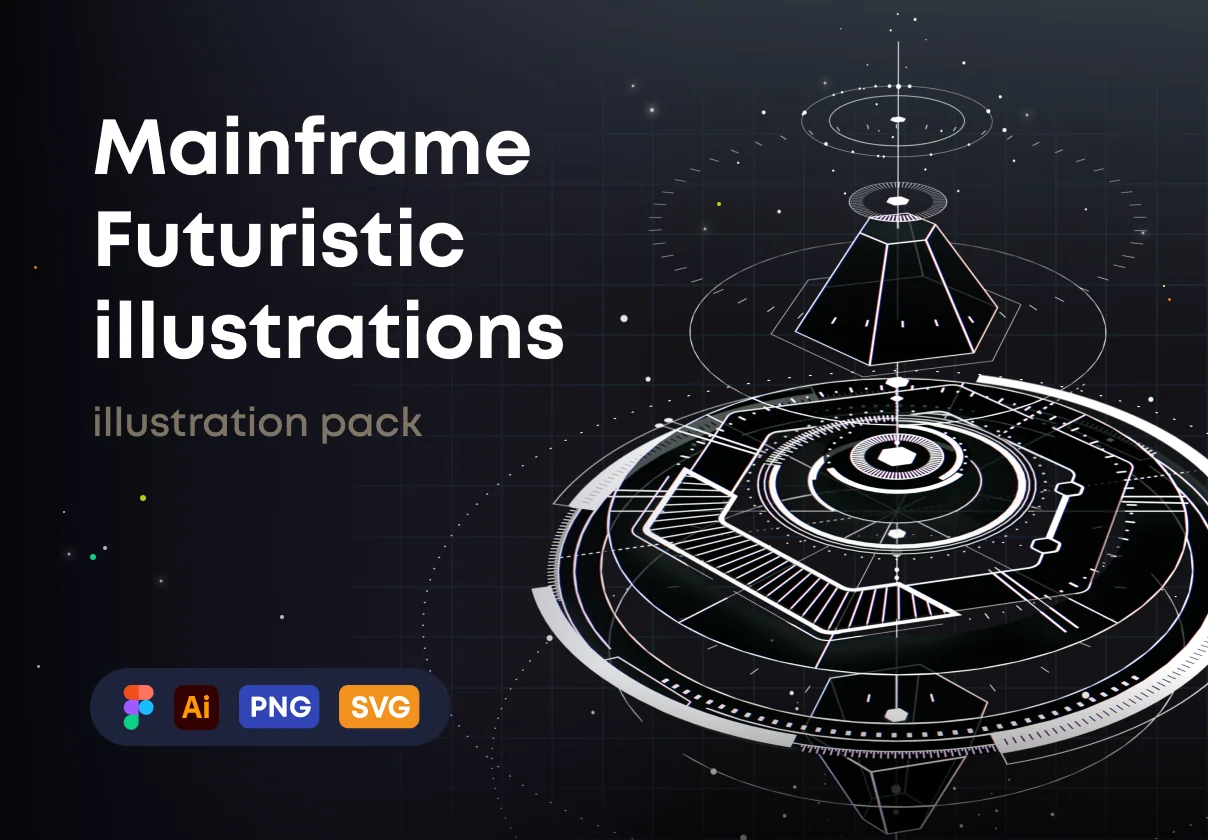 Mainframe: Futuristic Illustrations