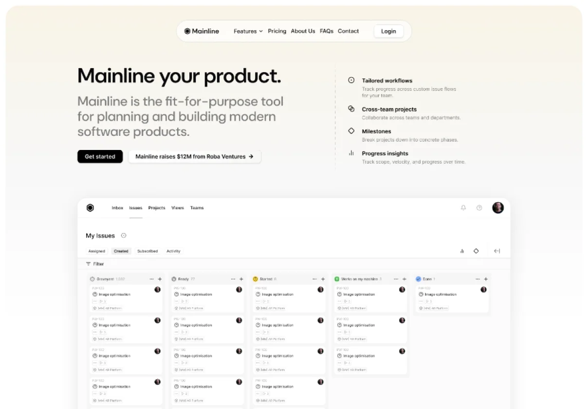 Mainline - Nextjs Template