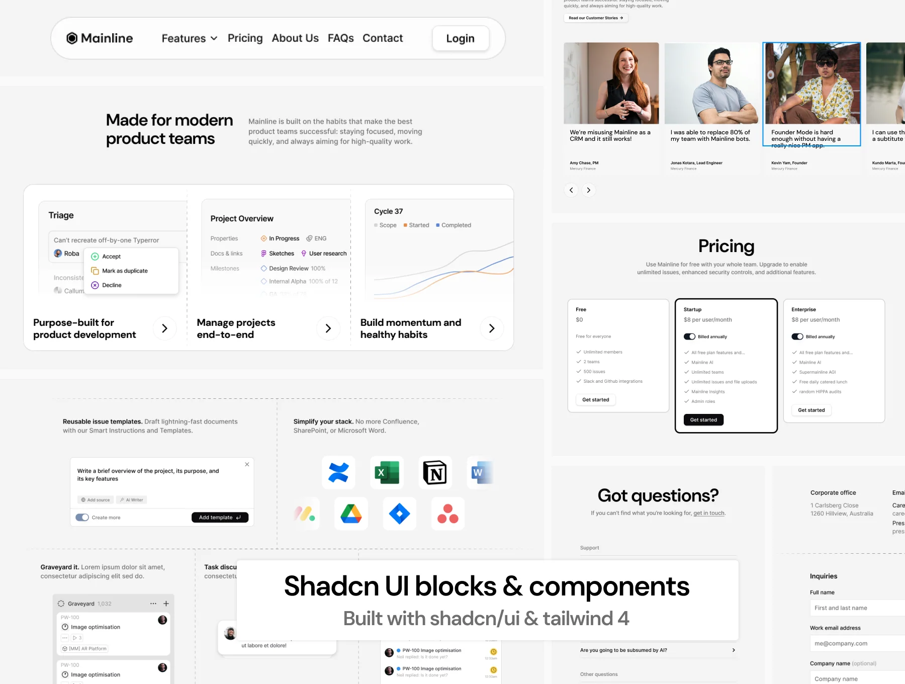 Mainline - Nextjs Template 3