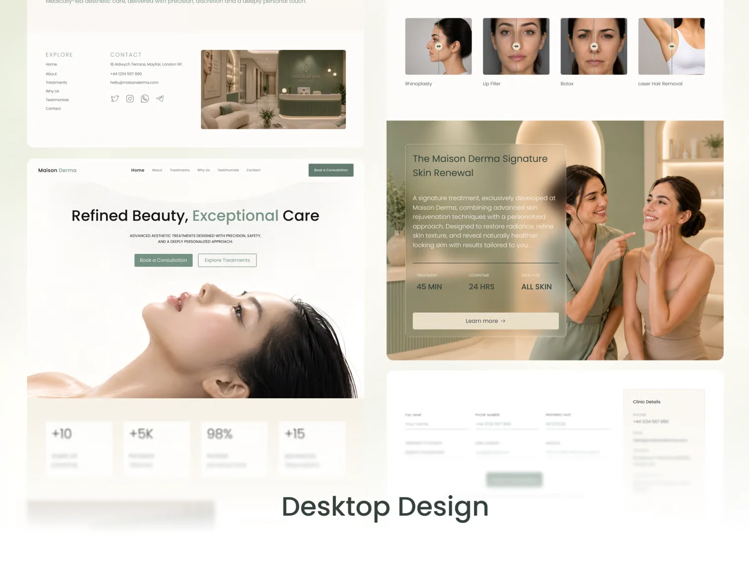 Maison Derma - Beauty Clinic Next.js Website Template 3