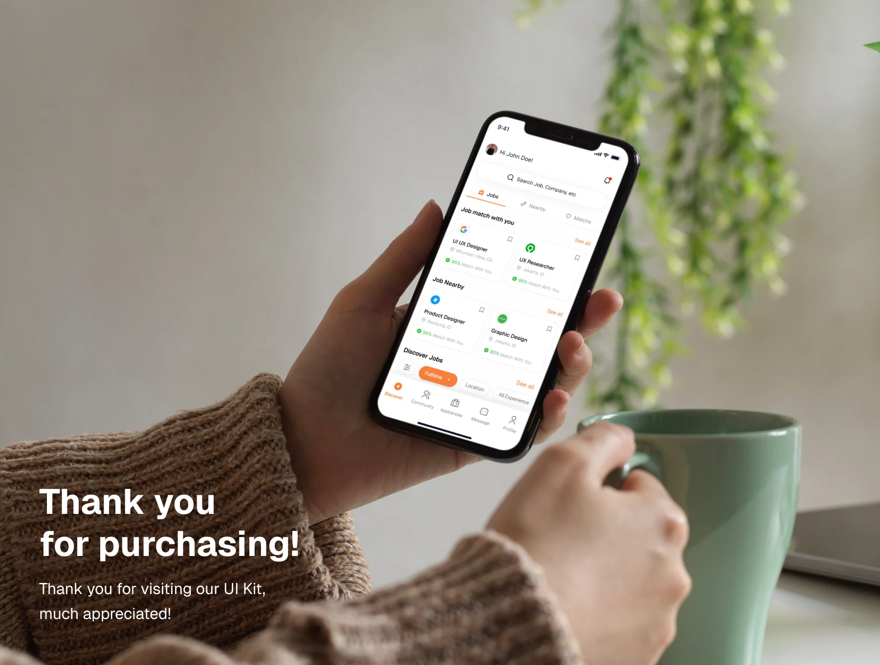 Makarya – Job Finder Mobile App UI Kit 8