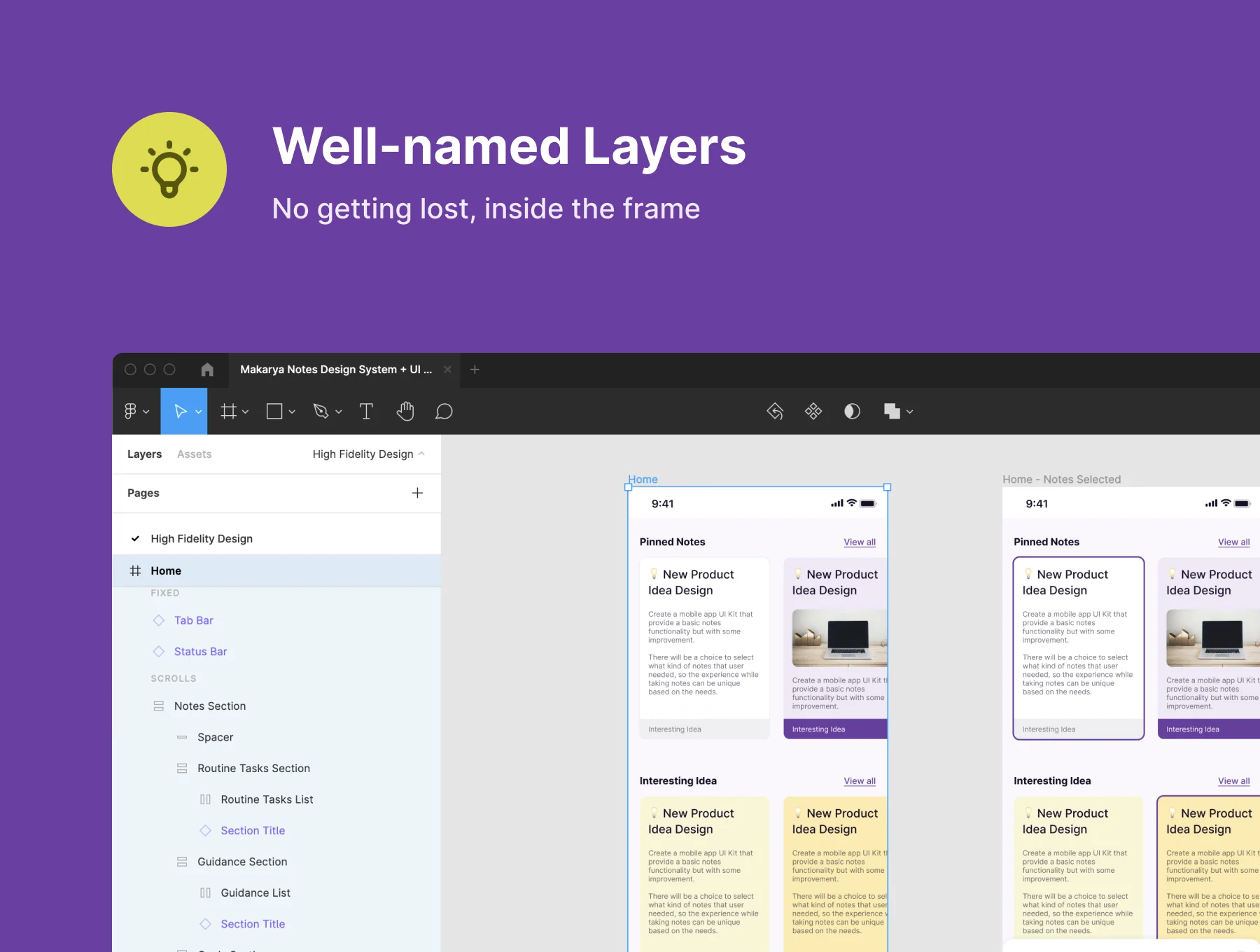 Makarya Notes - Advanced Note Taking App - Design System & UI Kit 6