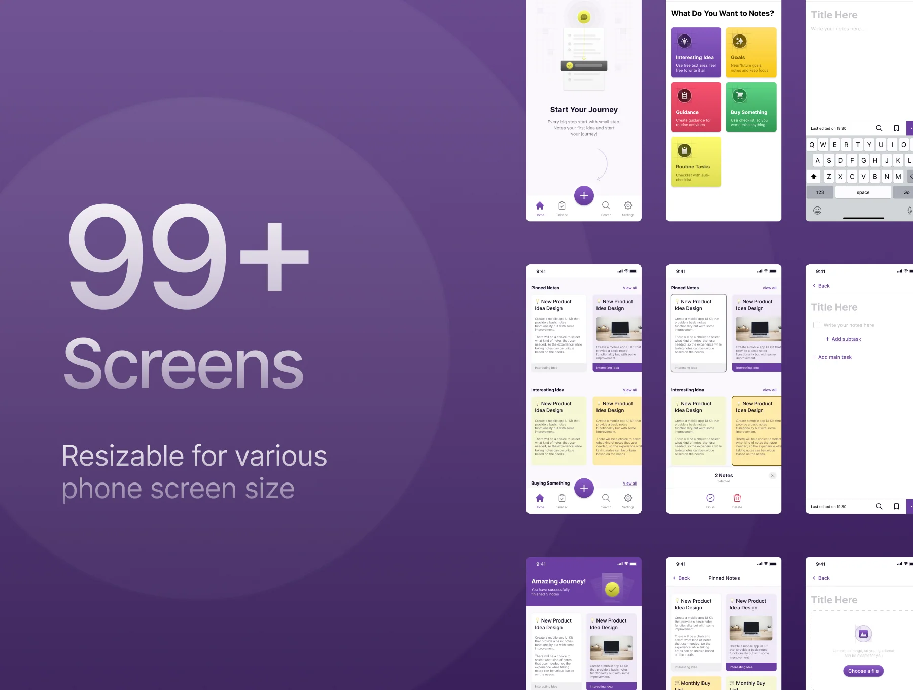 Makarya Notes v2 - UI Kit & Design System 5