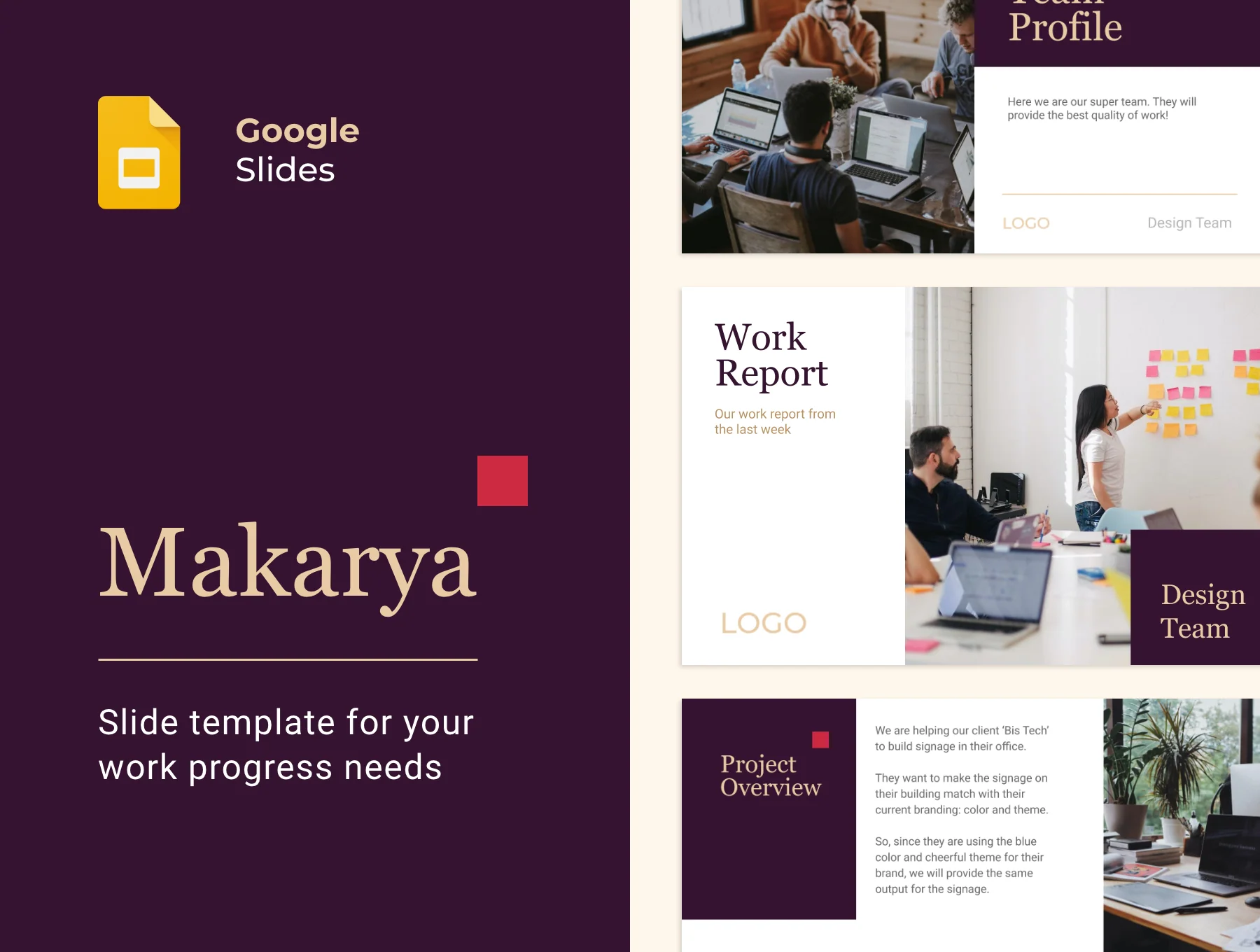 Makarya Slide Template