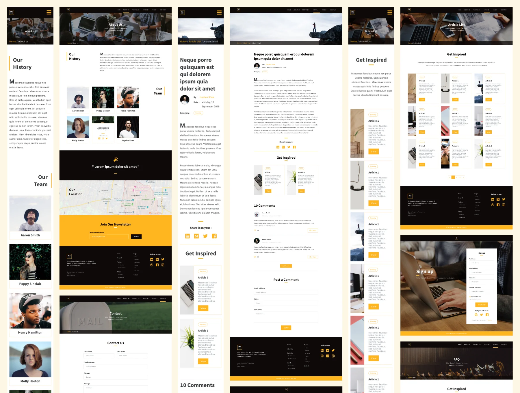 Makarya UI Kit 6
