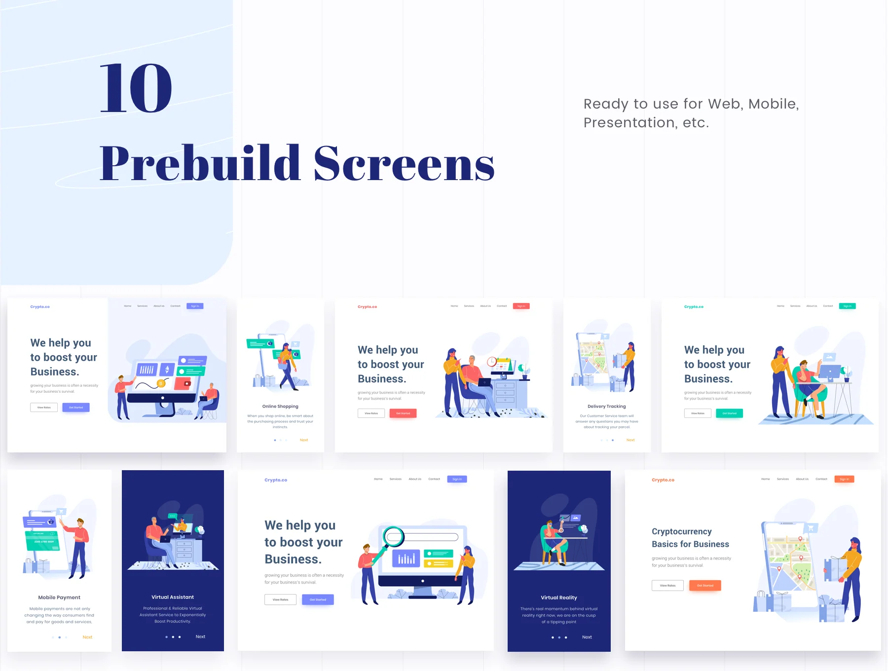 Makaryo - Start up Website E-Commerce Illustration 6