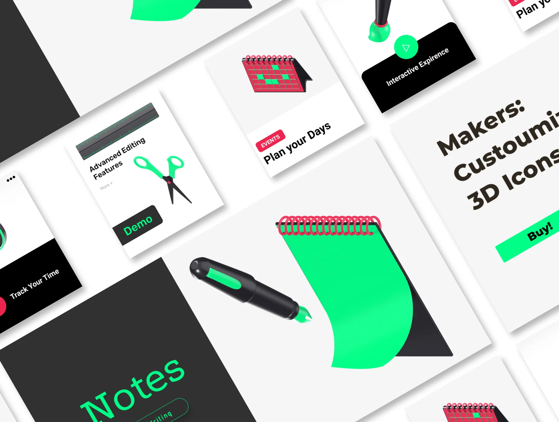 Makers - 3D Icons 4