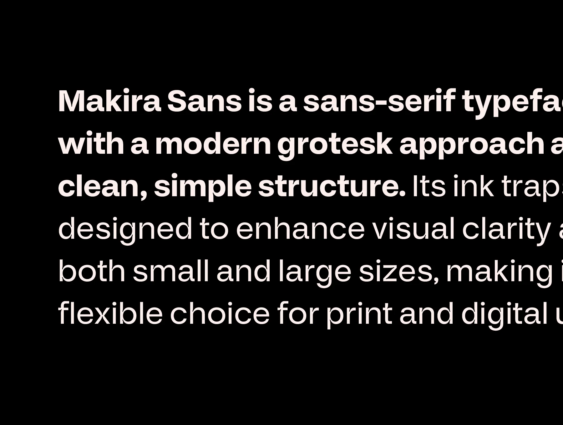 Makira Sans 6