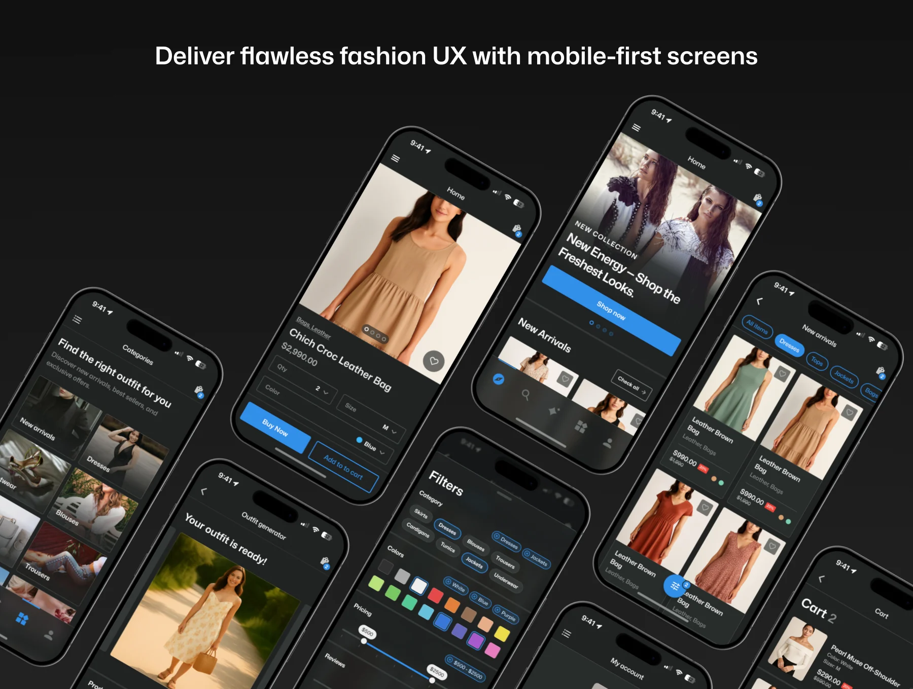 Malèna - Shopping Mobile UI Kit 8