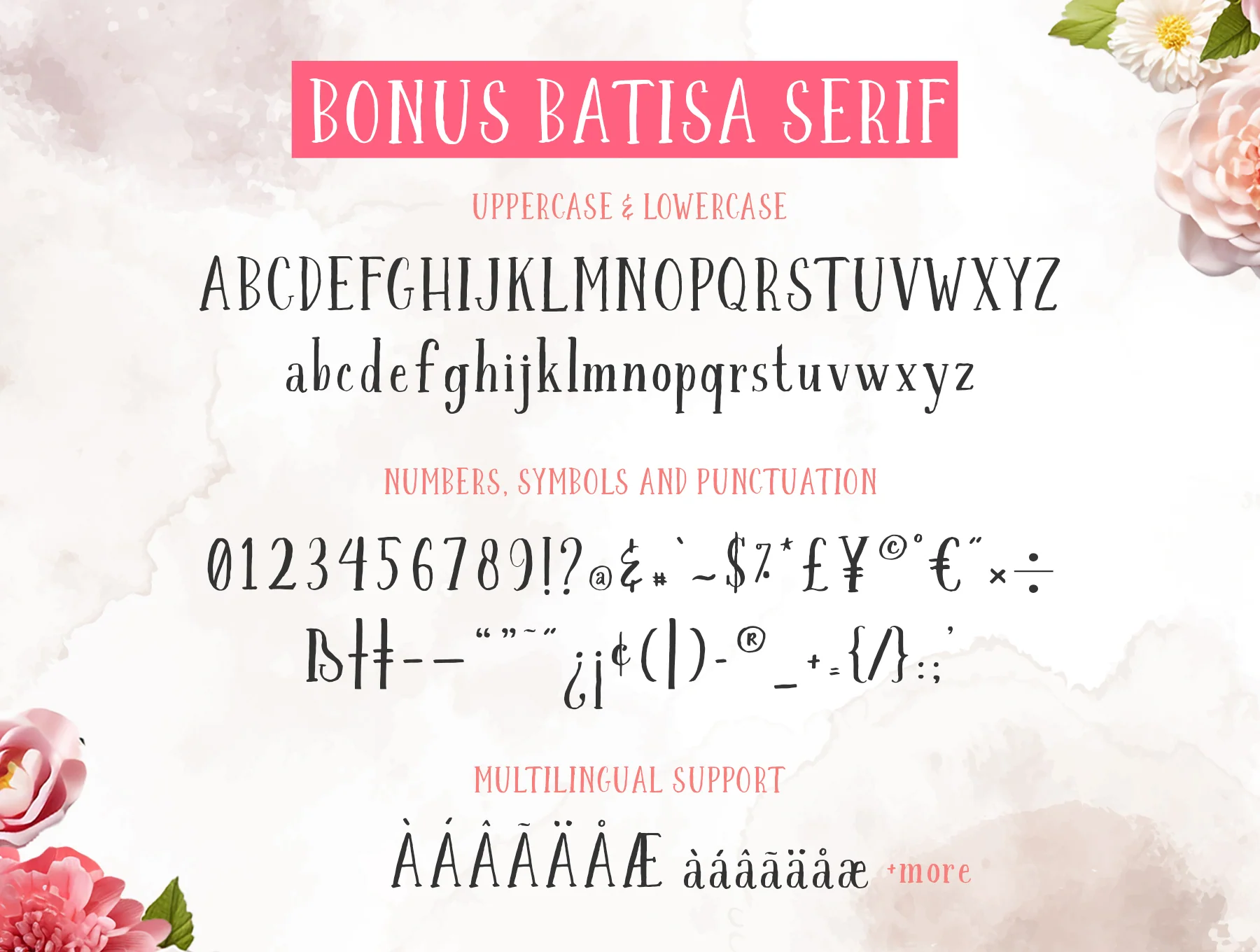 Malesa Brush font 6