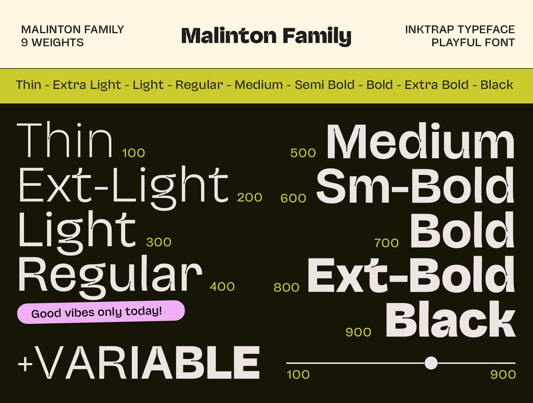 Malinton - Display Sans Serif Font 4