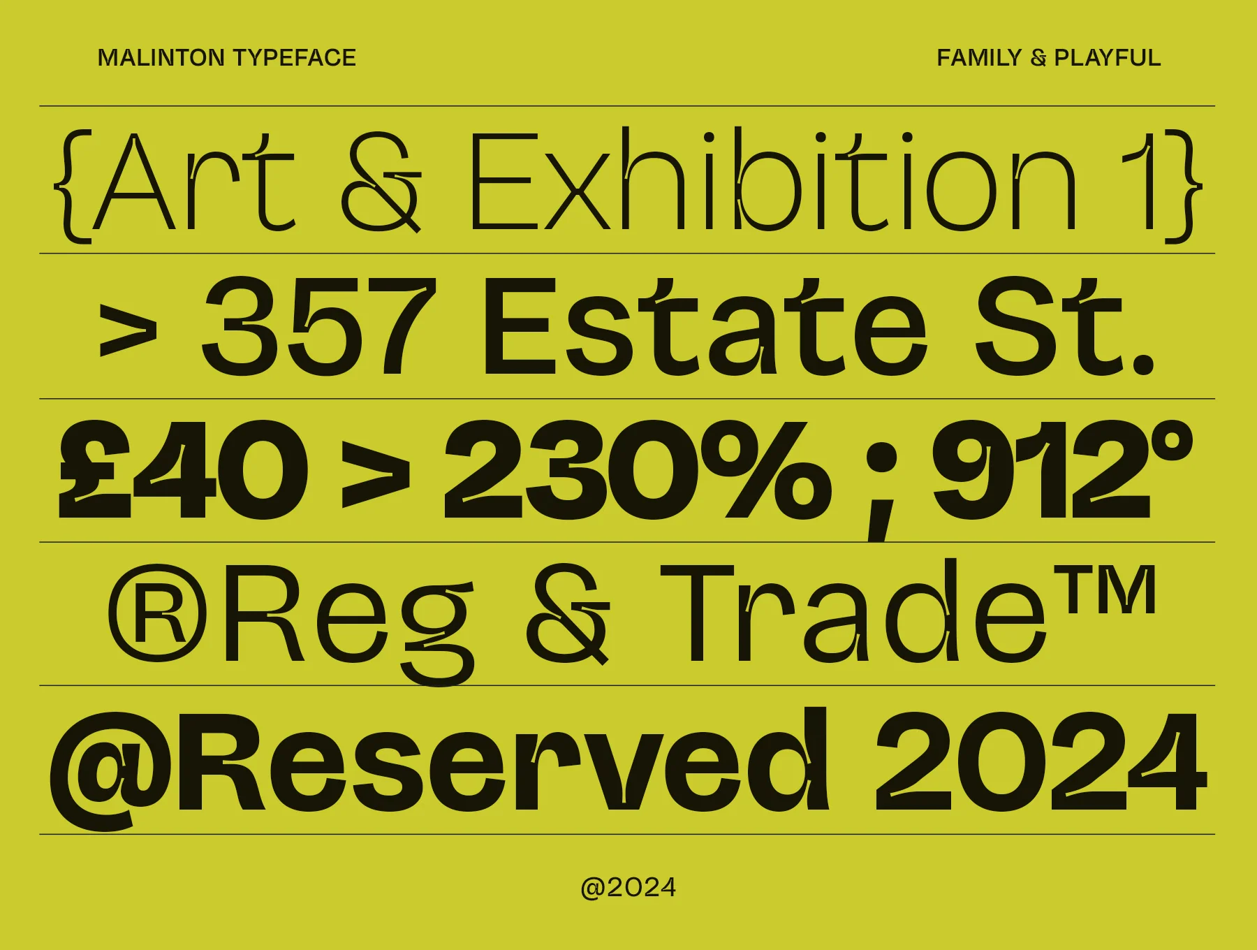 Malinton - Display Sans Serif Font 8