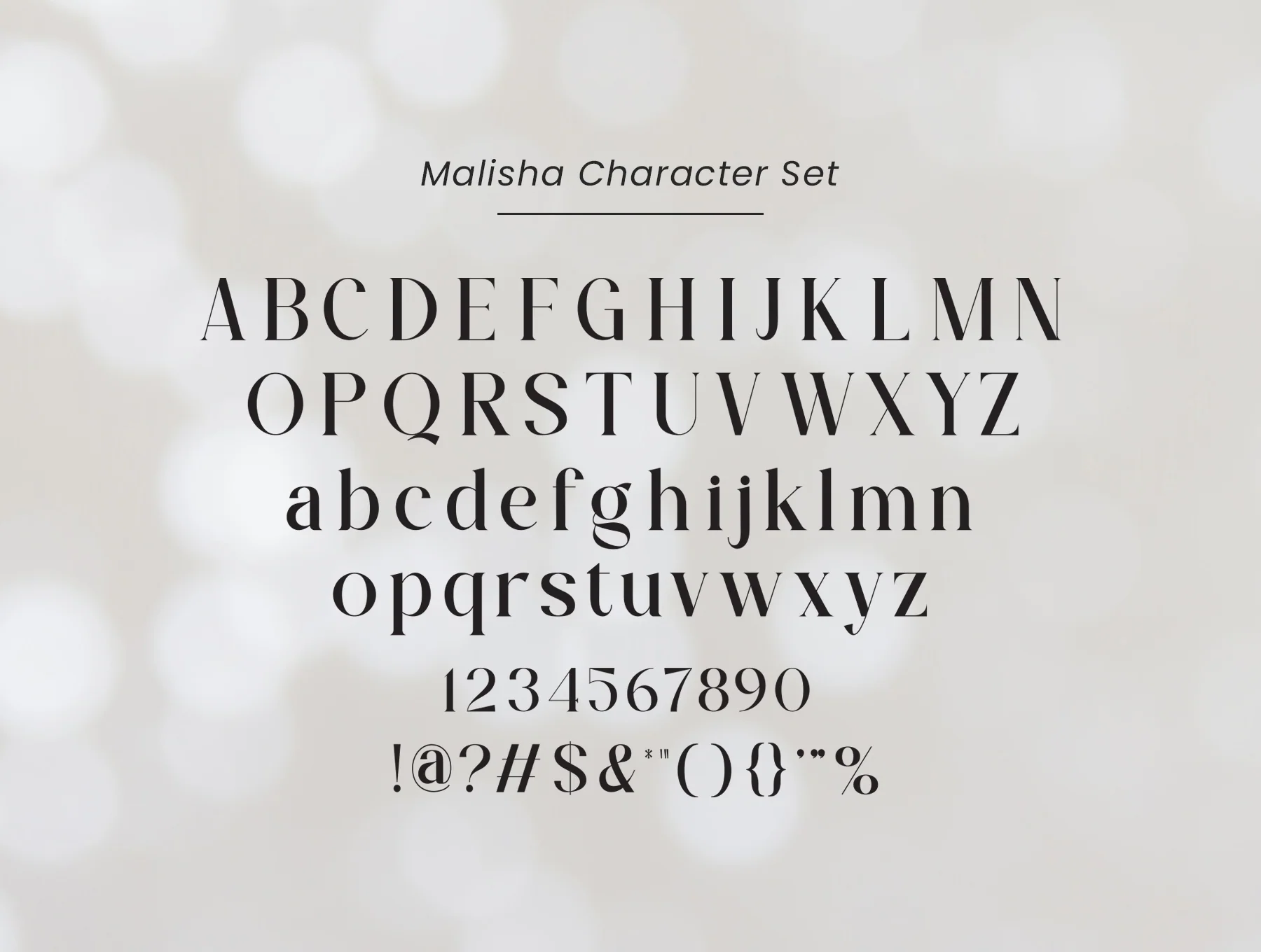 Malisha Serif 9