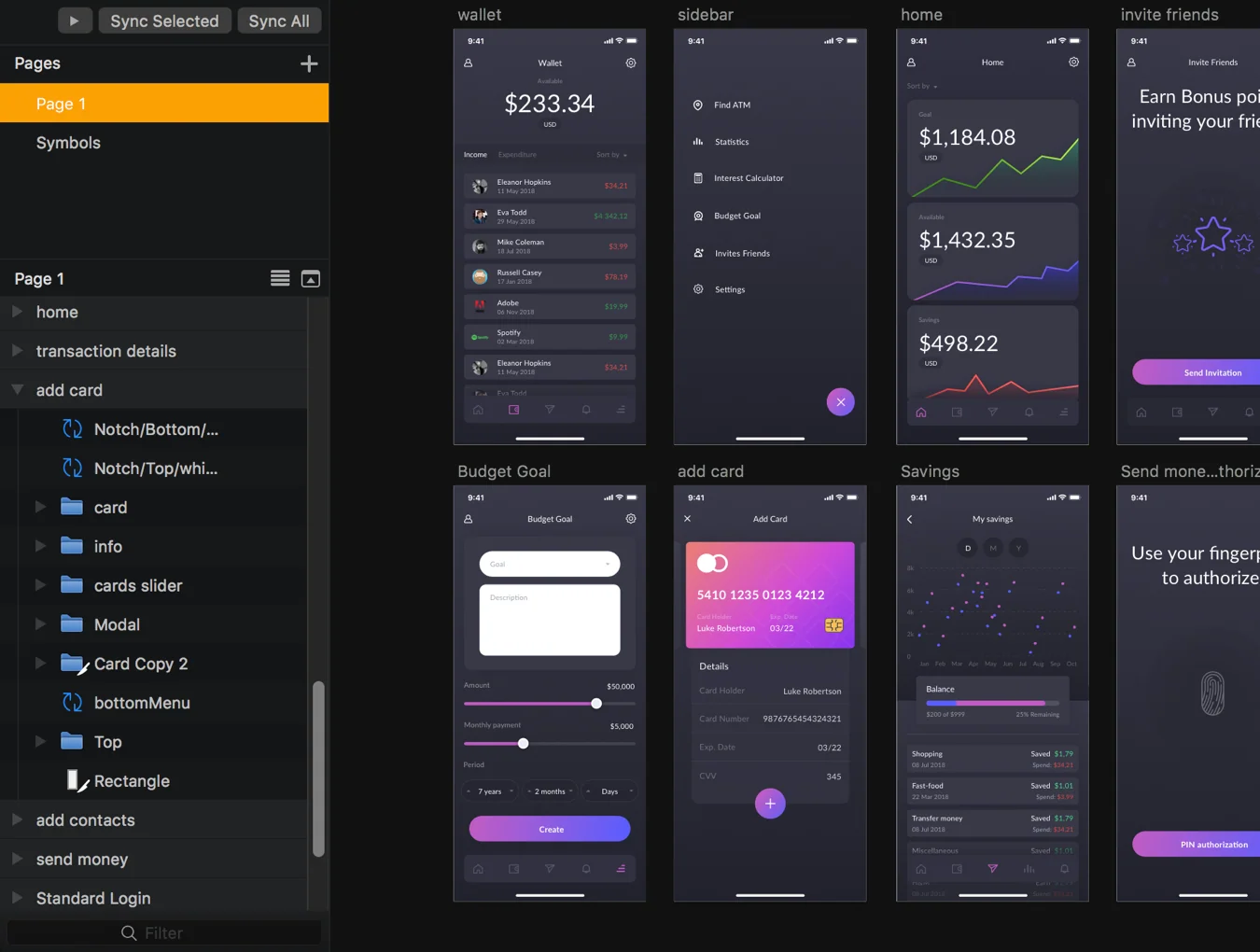 Malta Financial IOS app UI Kit 4