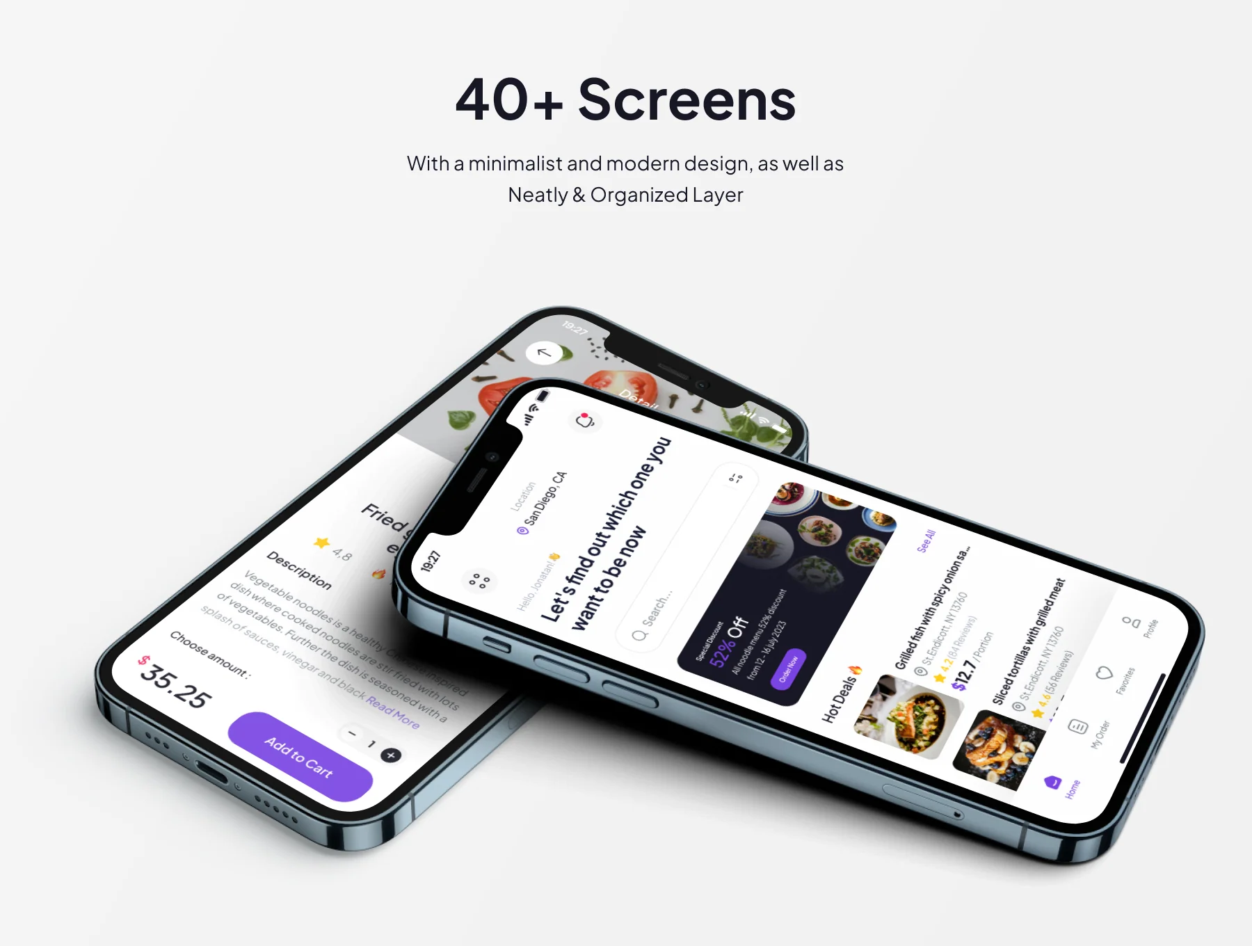 Mamam - Food Delivery App UI Kit 3