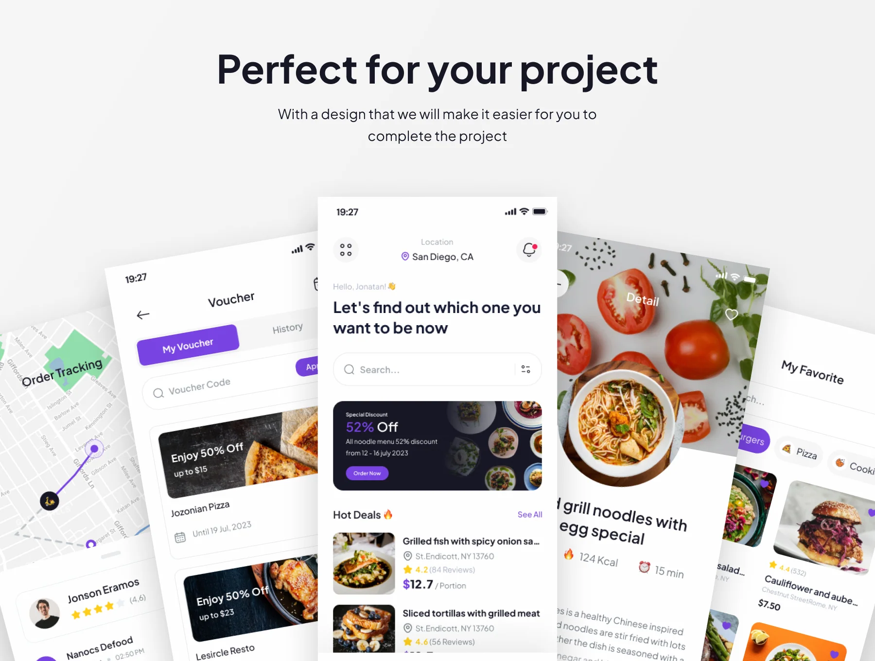 Mamam - Food Delivery App UI Kit 4