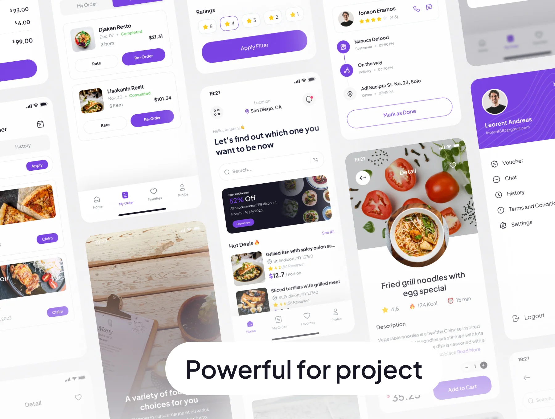 Mamam - Food Delivery App UI Kit 5