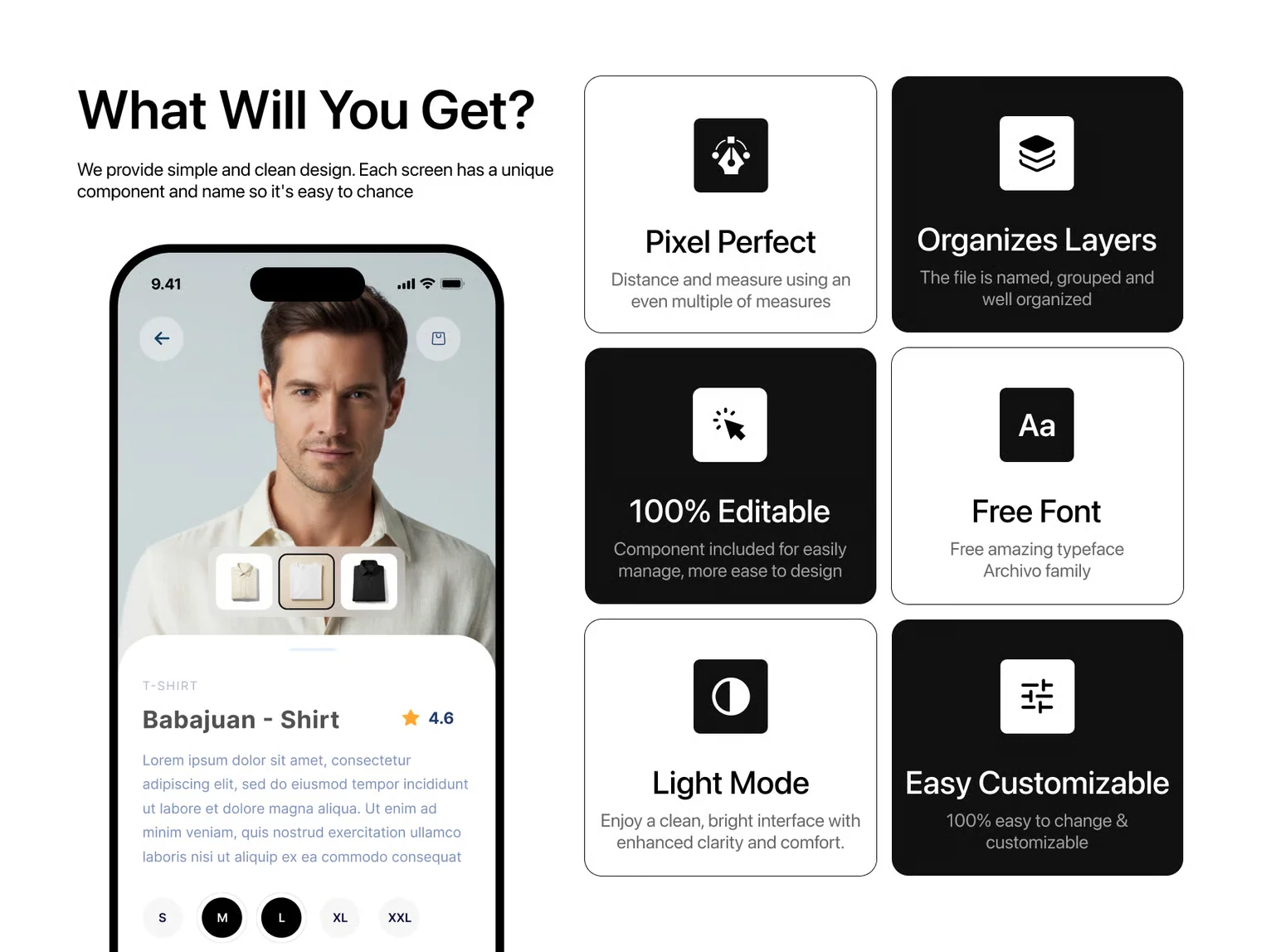 Man Fashion – E-commerce Mobile App UI Kit 2