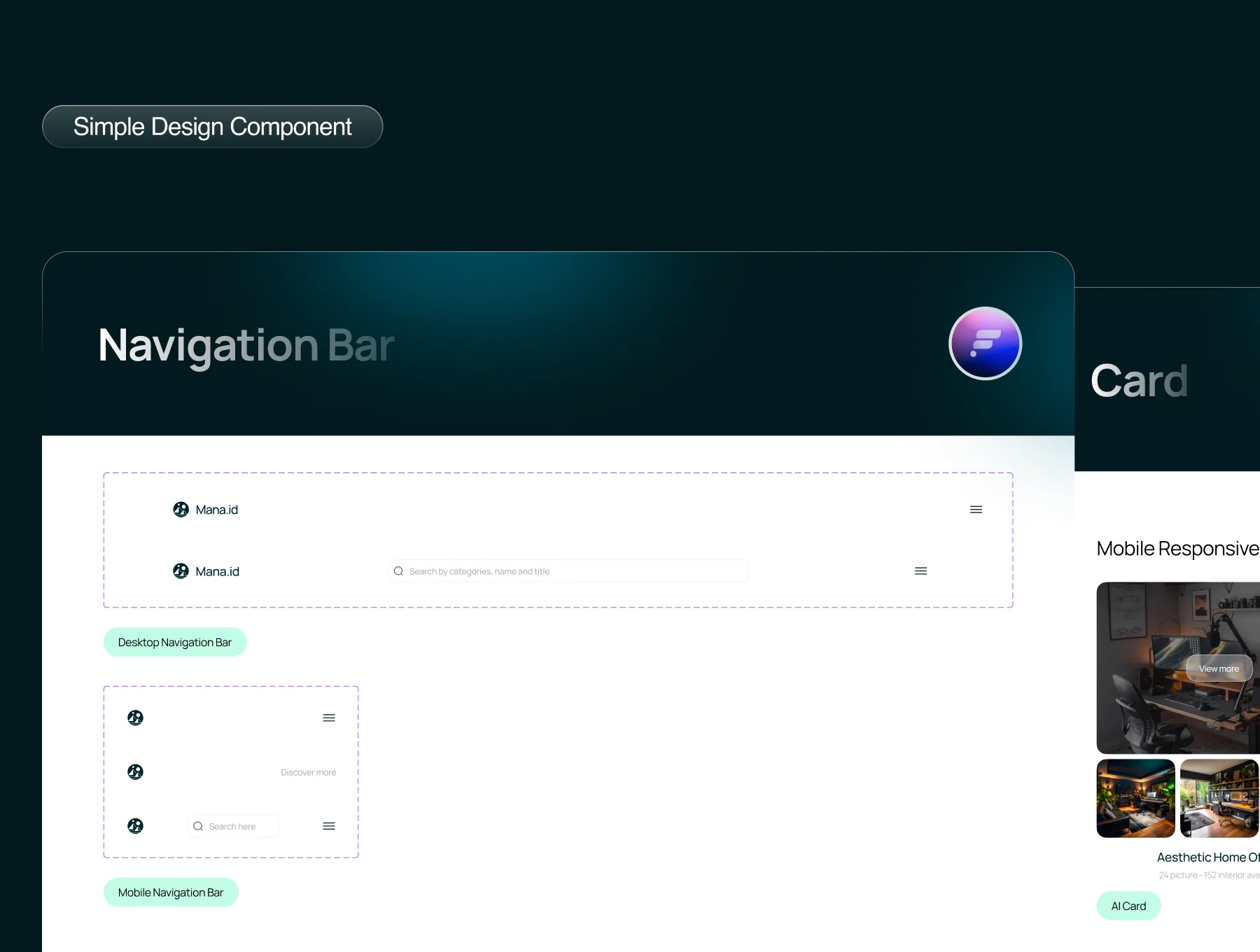 Mana -Furniture Website UI Kit 6