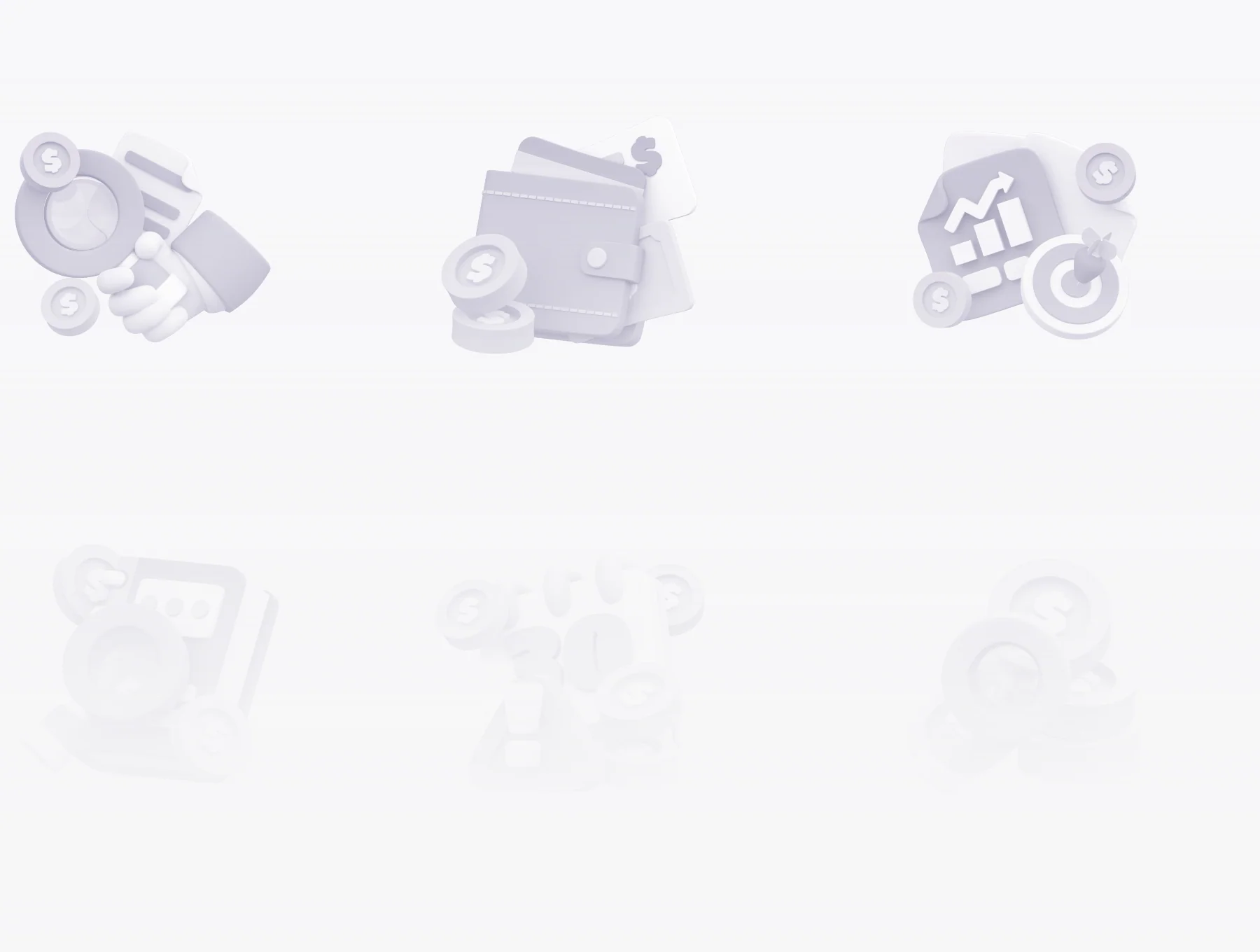 Unixx - Management Audit 3D Icon Set 5
