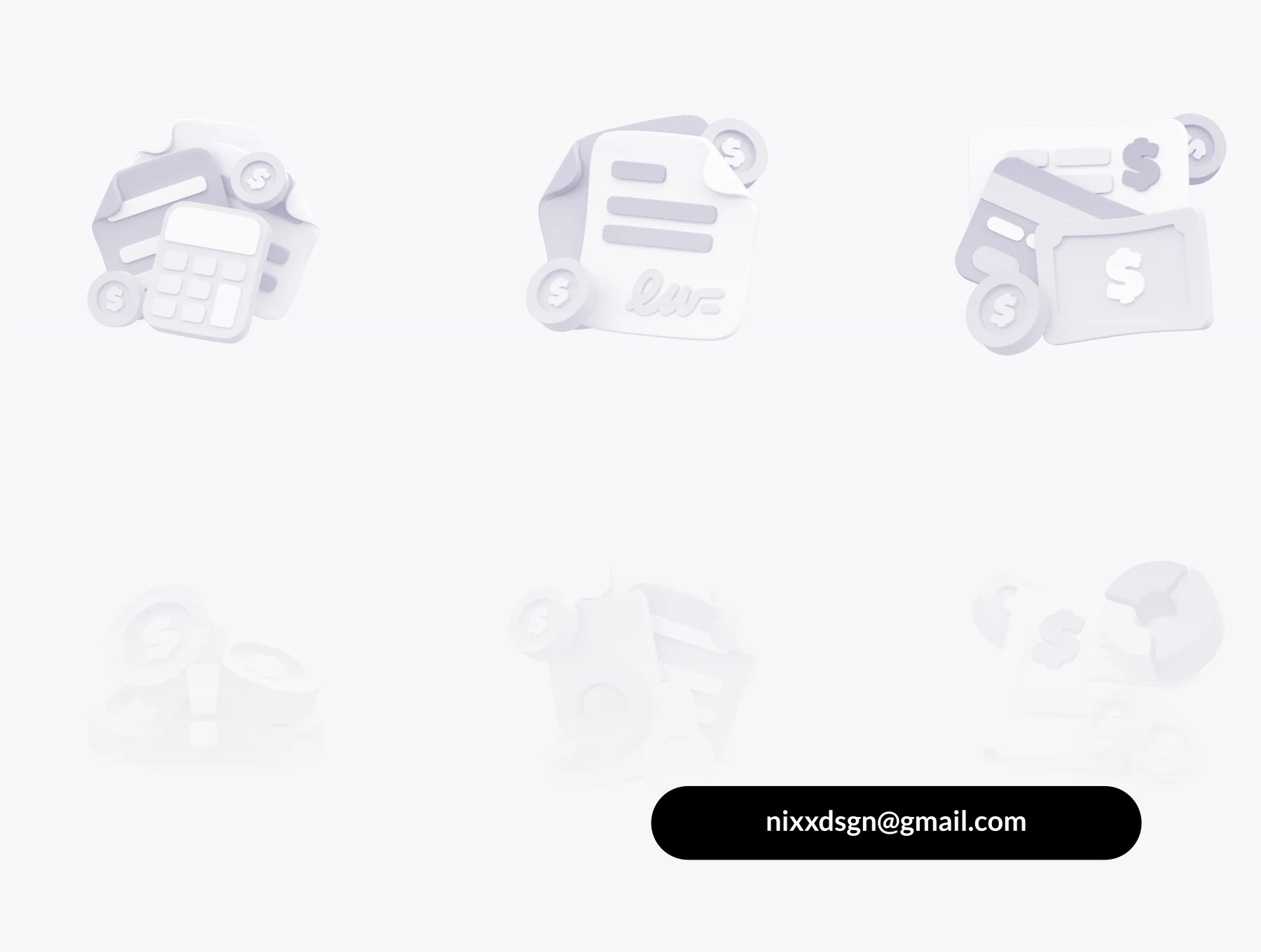 Unixx - Management Audit 3D Icon Set 6