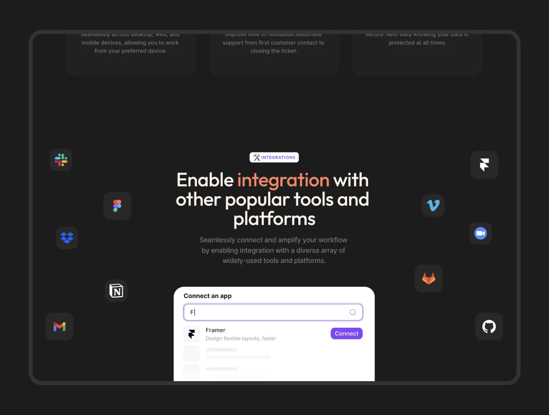 ManageWise — SaaS Product Landing Page 4