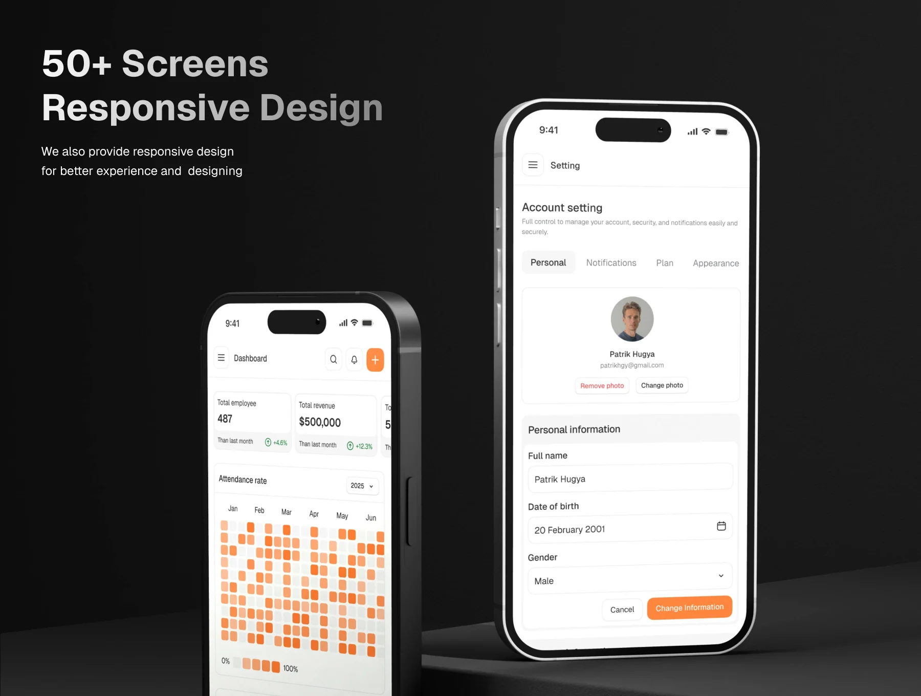 Manatzy – HR Management Dashboard UI Kit 6