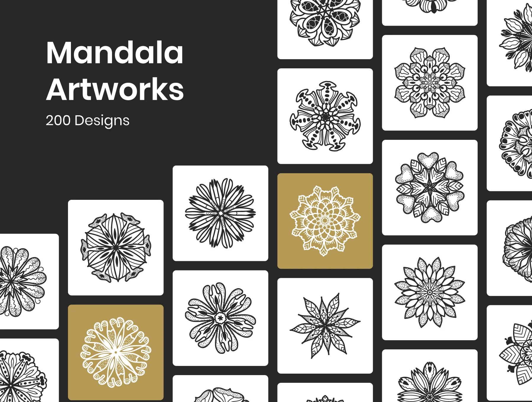 200 Mandala Art