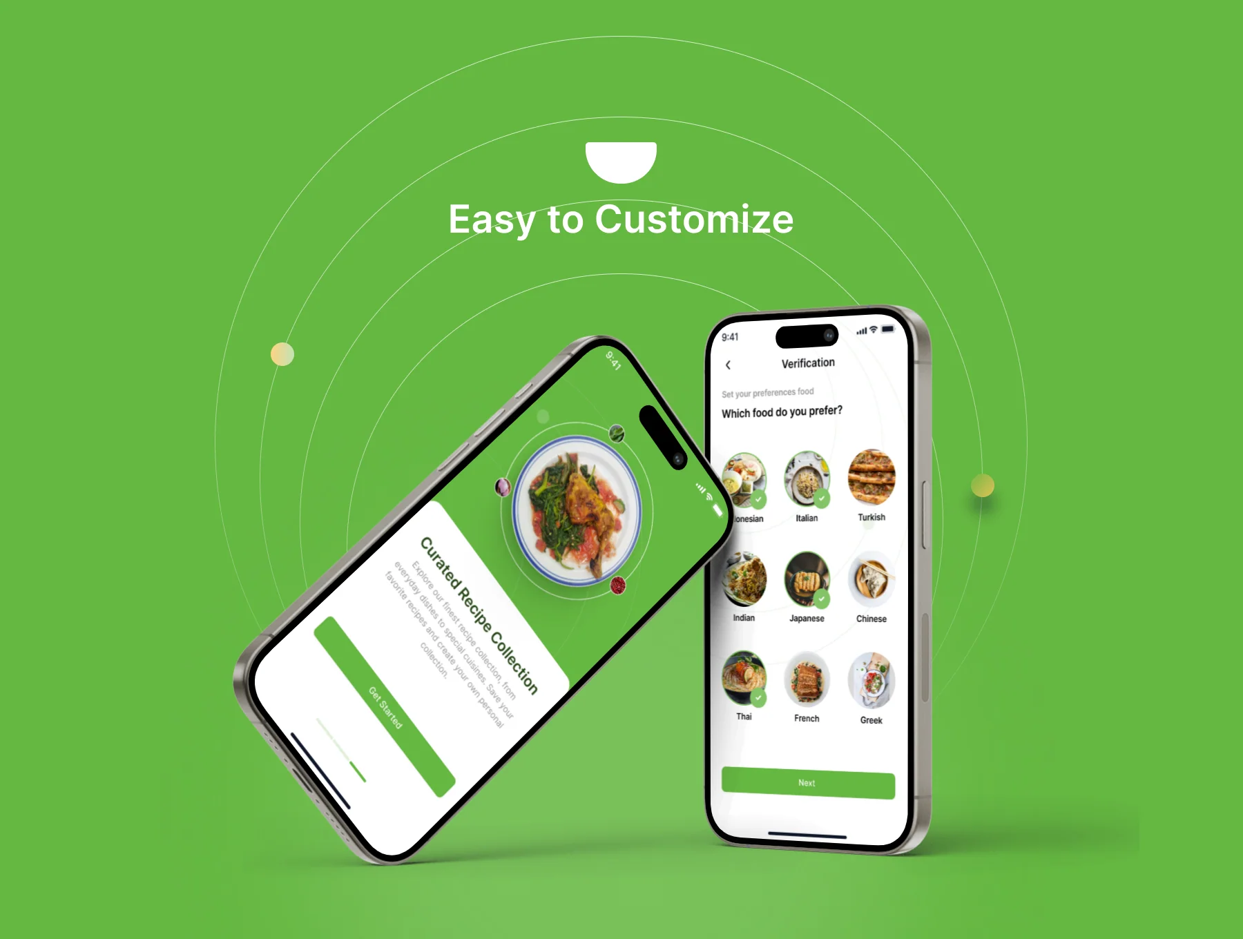Mangan - Recipes & Cooking Mobile App UI Kit 3