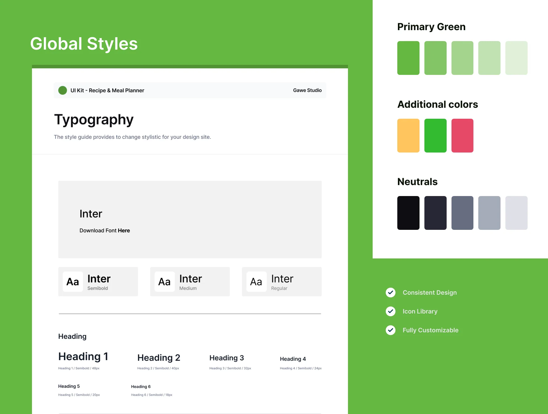 Mangan - Recipes & Cooking Mobile App UI Kit 4