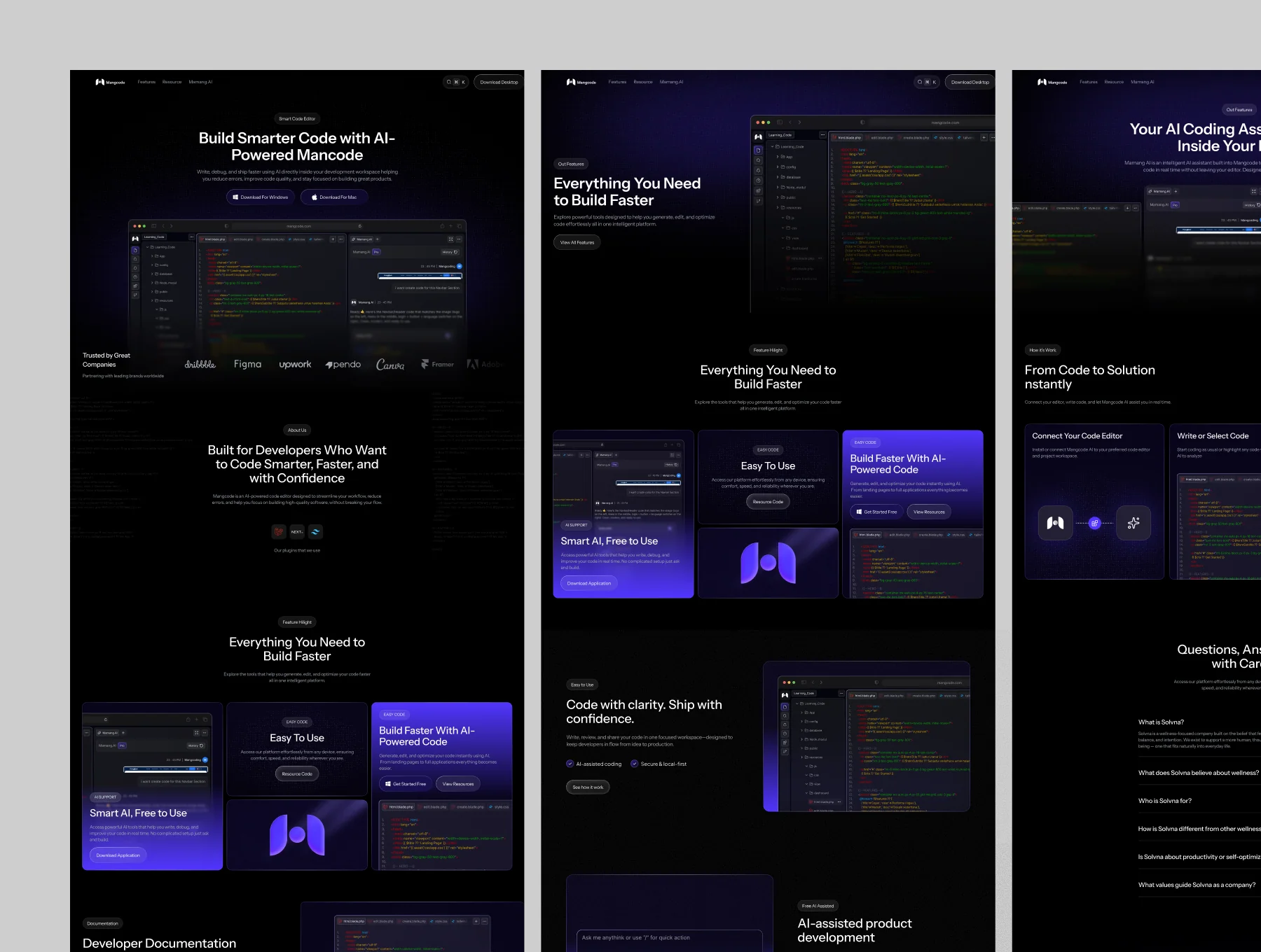 Mangcode Website 2