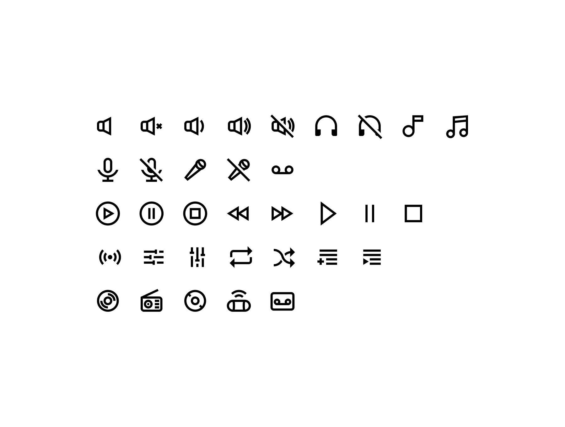 Magni icon set 2