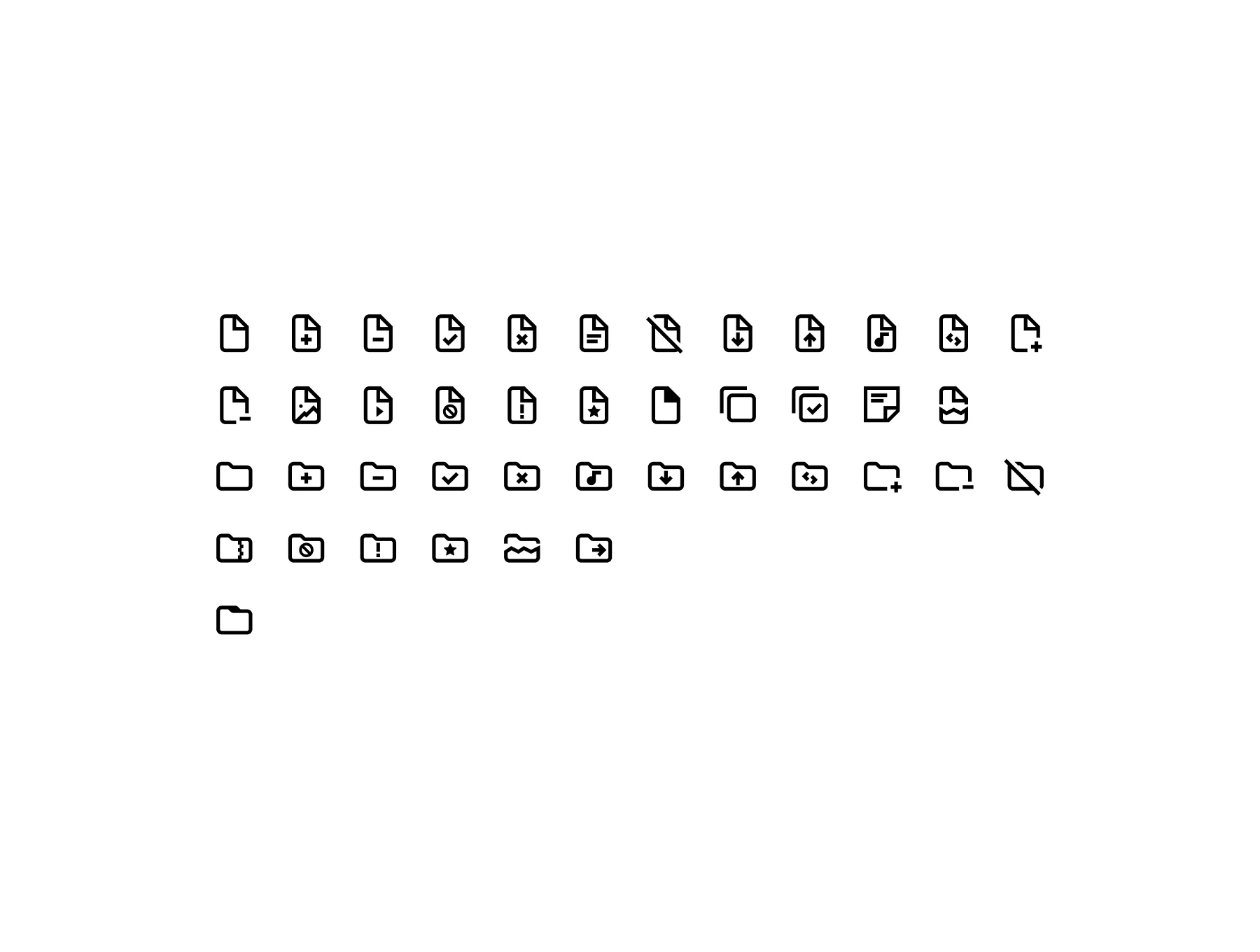 Magni icon set 6