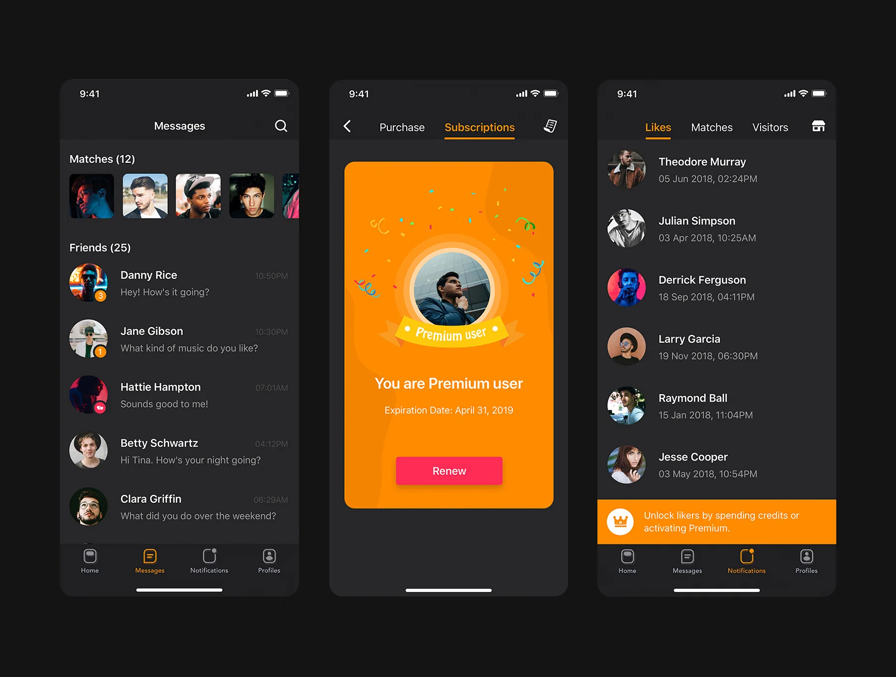 ManHunt - Dating app UI Kit 8