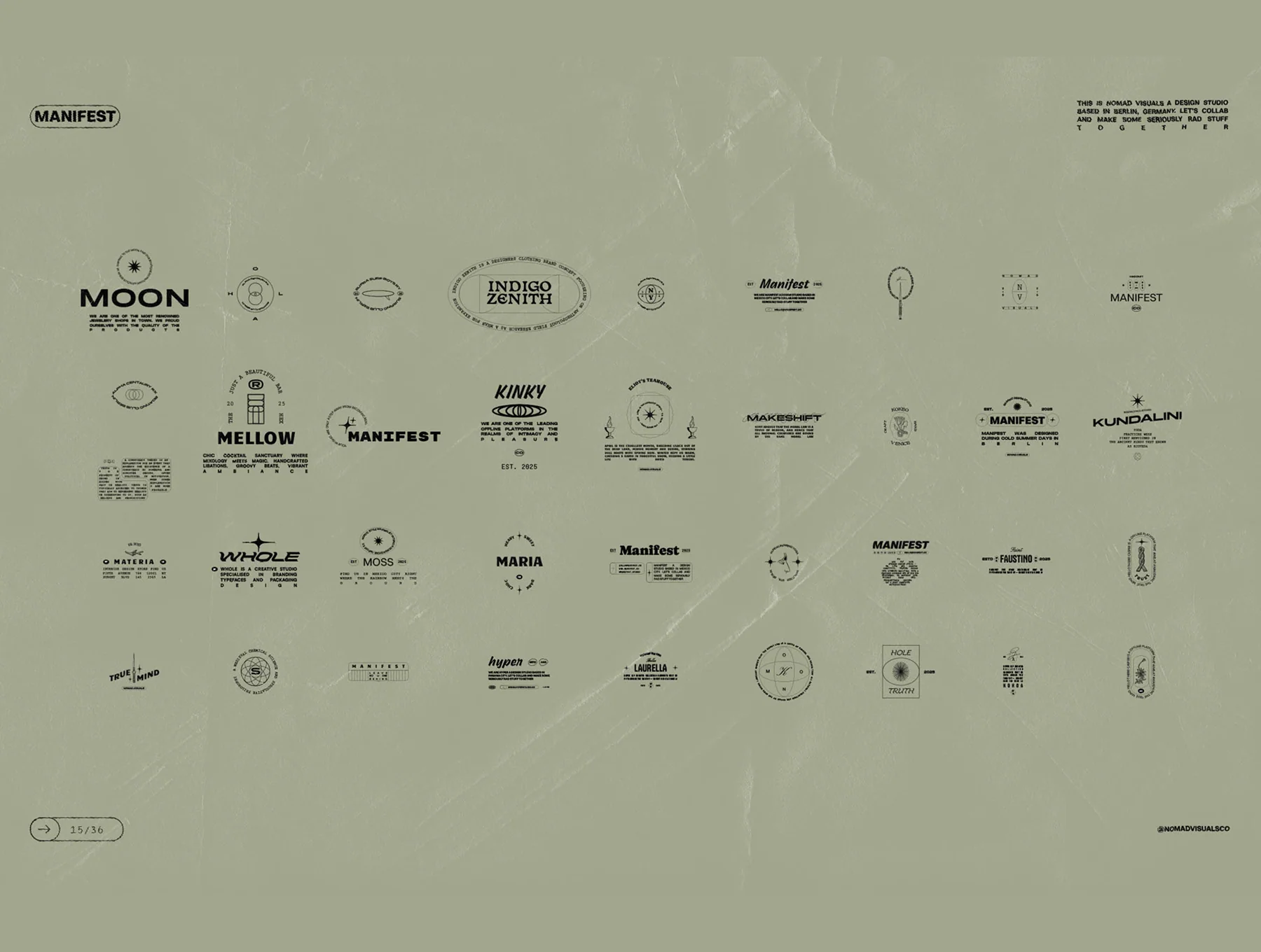 Manifest Logo Kit – 35 Editable Logo Templates 3